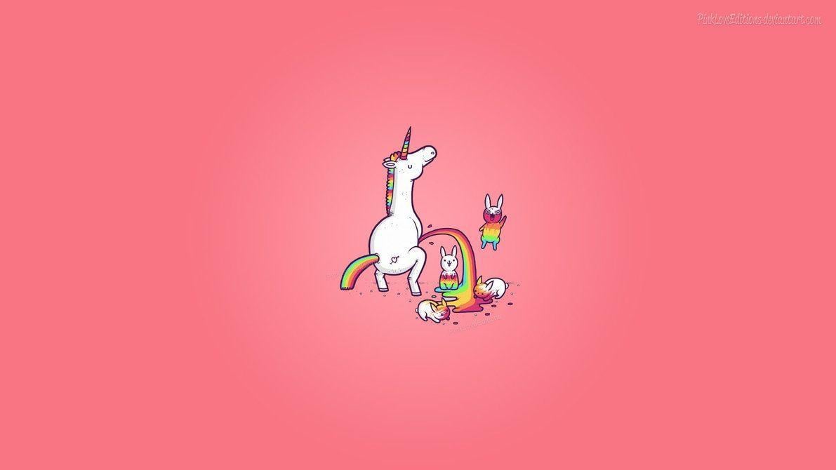 Cartoon Unicorns Wallpaper Hd