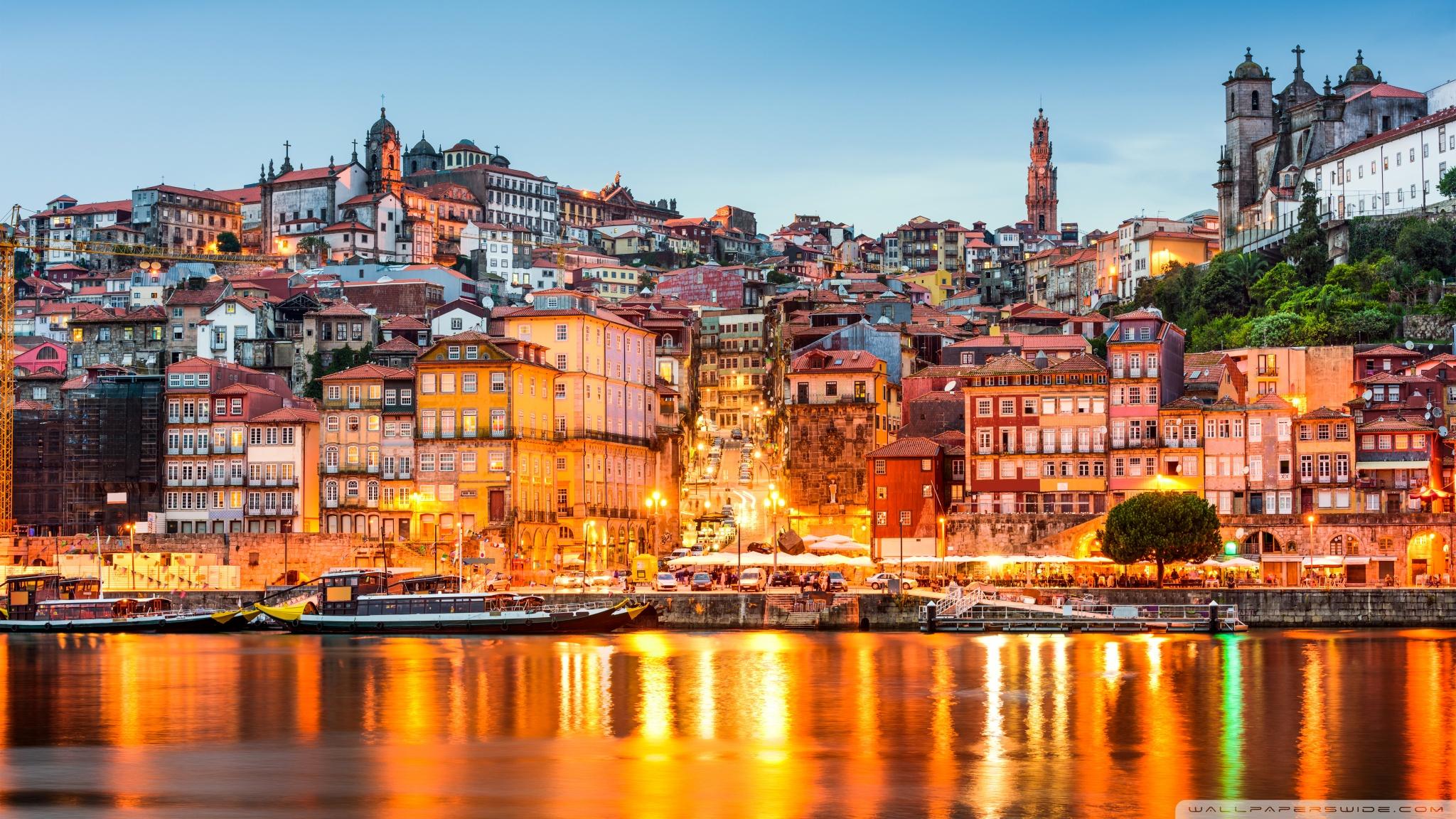 2048x1152 Douro River, Porto, Portugal Ultra HD Desktop Background Wallpaper for 4K UHD TV : Widescreen & UltraWide Desktop & Laptop : Tablet