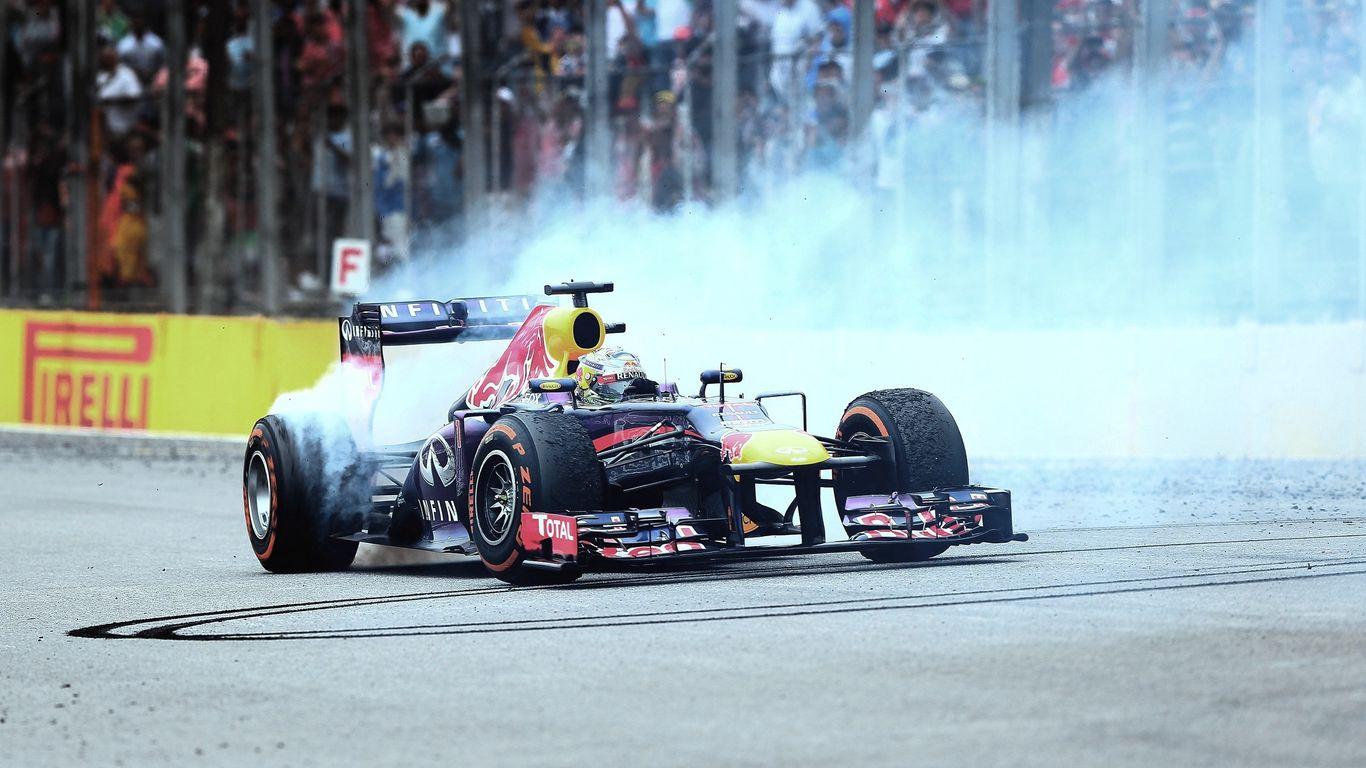 1366x768 Download wallpaper 1366x768 formula vettel, f red bull, brazil, interlagos tablet, laptop HD background