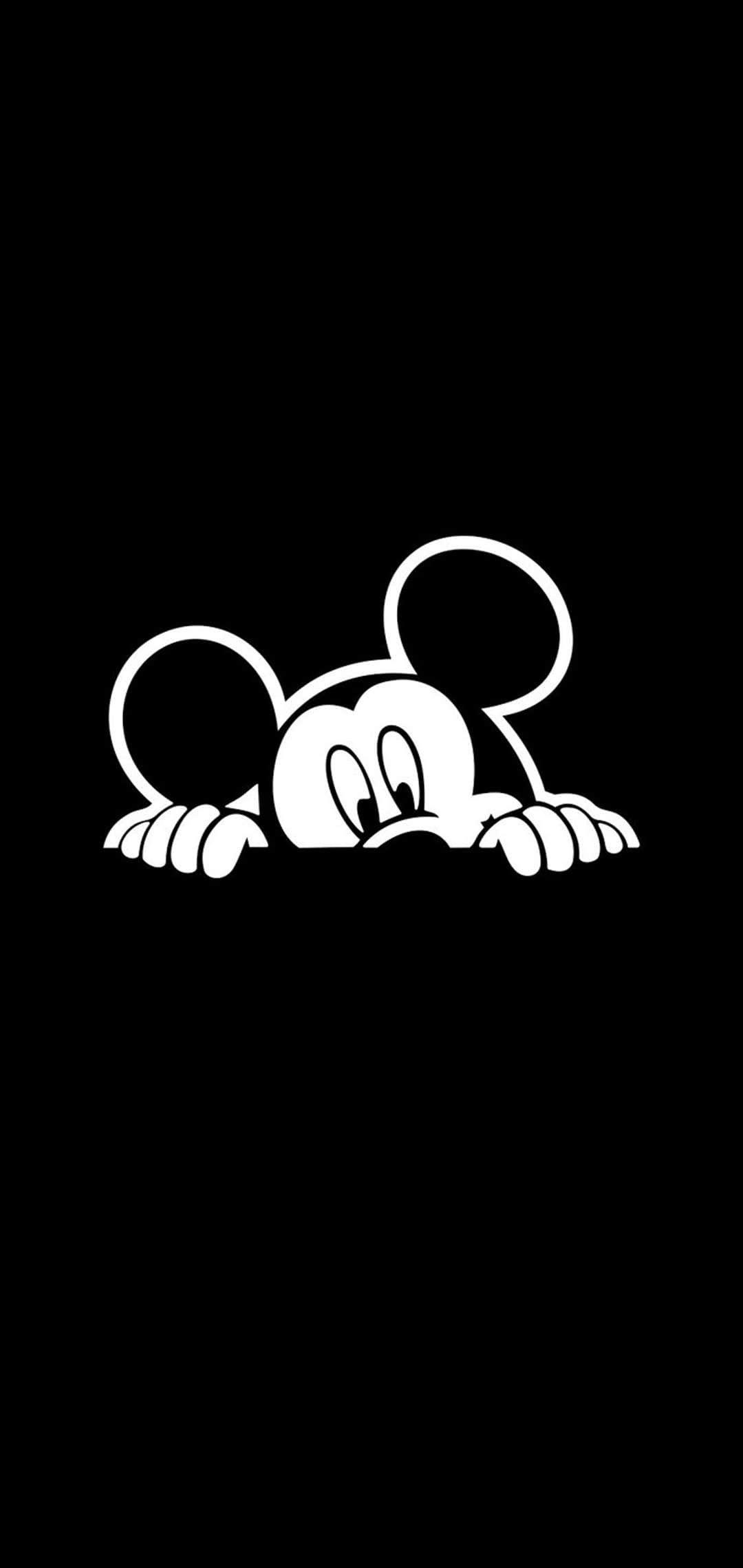 Black And White Mickey Mouse And  Disney Black And White HD phone  wallpaper  Pxfuel