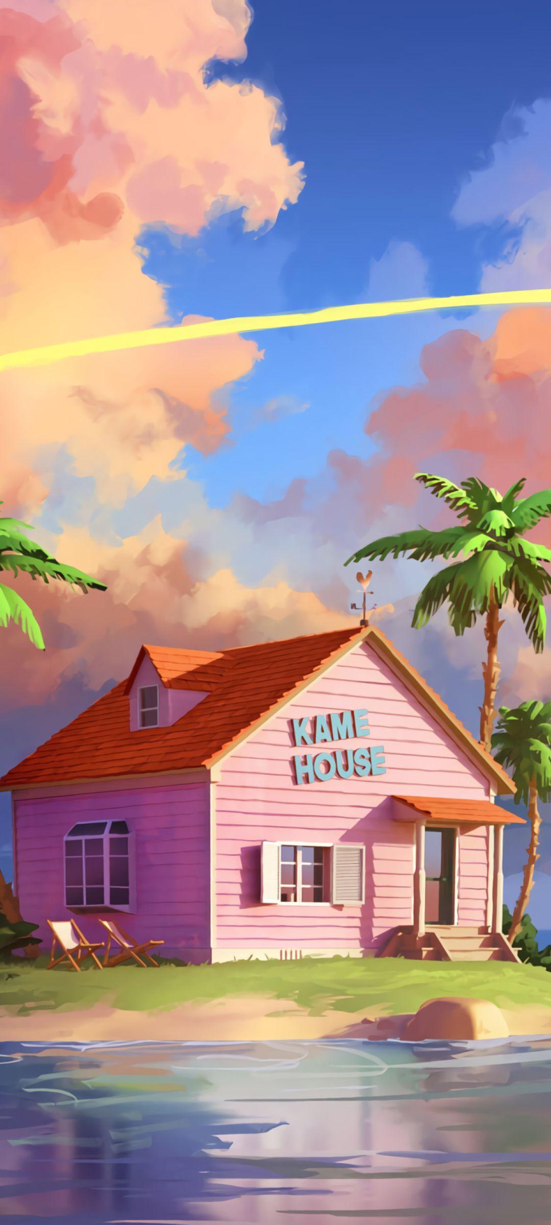 1080x2400 Kame House Dragon Ball Z 1080x2400 Resolution