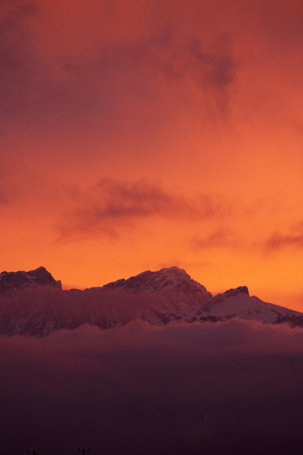 1000x1500 Orange Sky Picture [HD]. Download Free Image