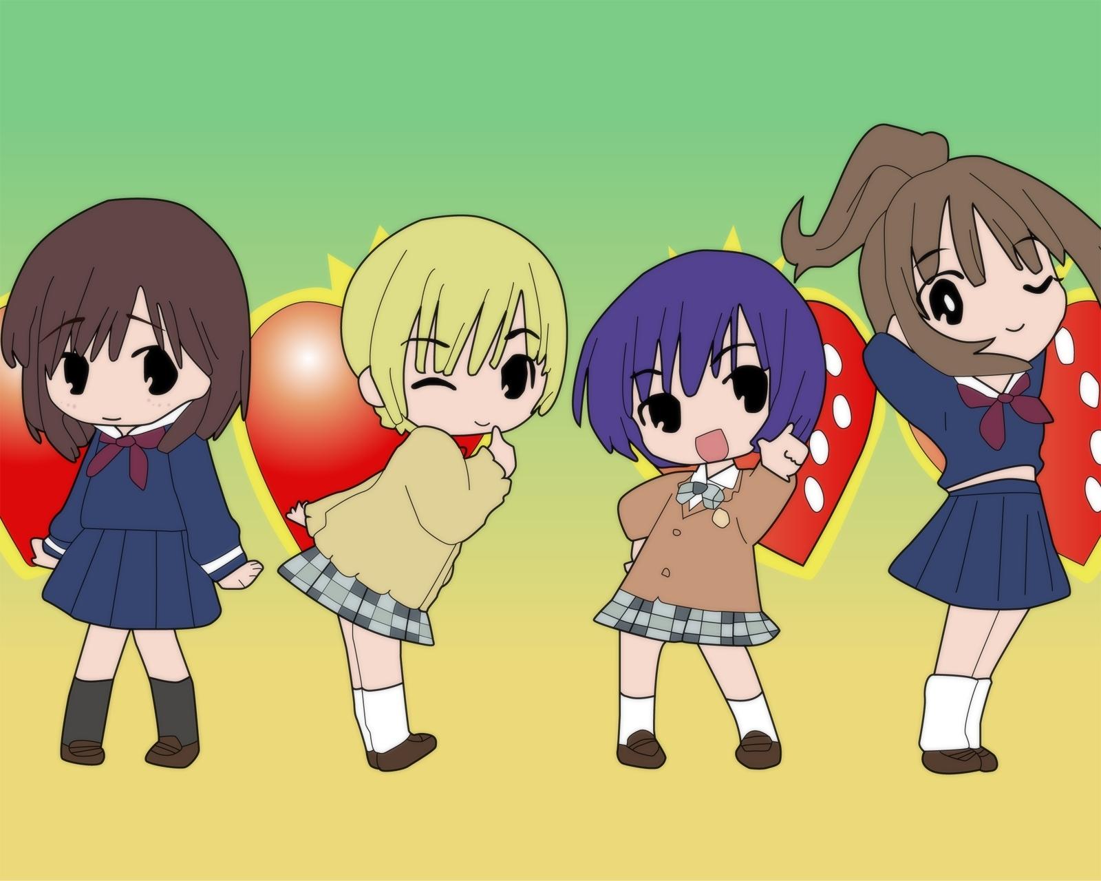 1600x1280 ichigo girls, wink Wallpaper, HD Anime 4K Wallpaper, Image, Photo and Background