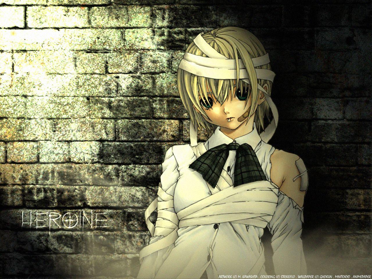 1280x960 Download Ichigo 100 Percent Wallpaper: Heroine (1280x960). Ichigo Blonde hair green eyes, Green hair