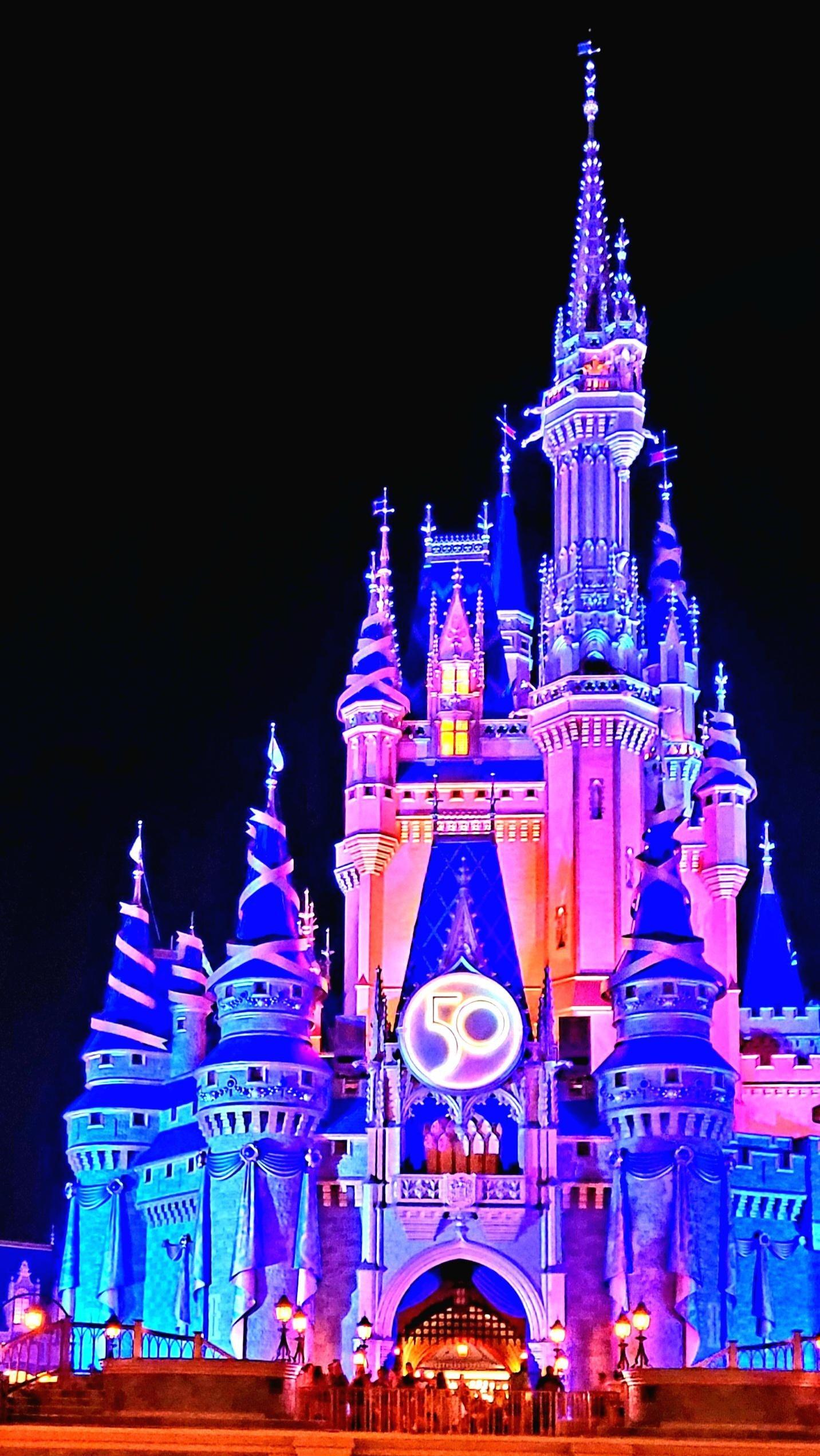 1432x2544 I made a Magic Kingdom wallpaper for phones