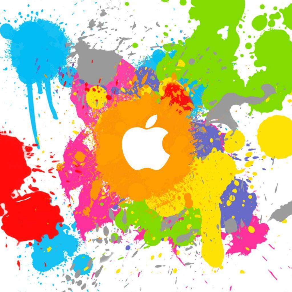 Apple Paint Wallpapers Top Free Apple Paint Backgrounds WallpaperAccess