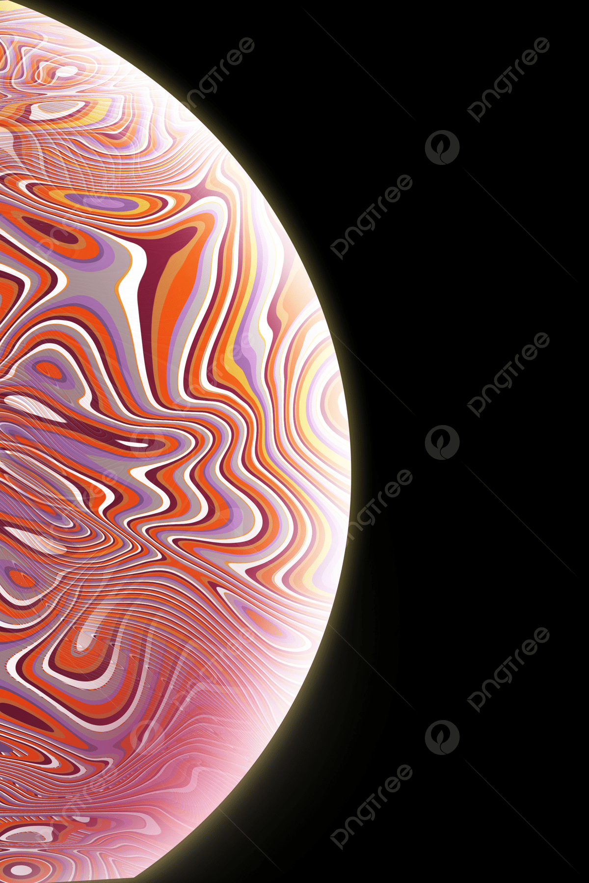 1200x1799 iPhonexs Apple Style Apple Wallpaper Paint Background, Circle, Simple, Natural Fluid Background Image for Free Download