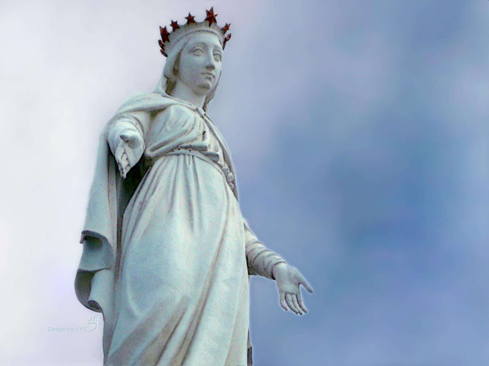1600x1200 Virgin Mary Desktop Wallpaper