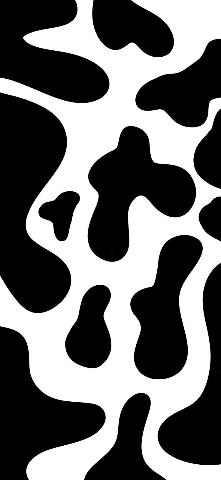 736x1593 Wallpaper cow print aesthetic background animal print black and white iPhone. Cow print wallpaper, Animal print wallpaper, Cow wallpaper
