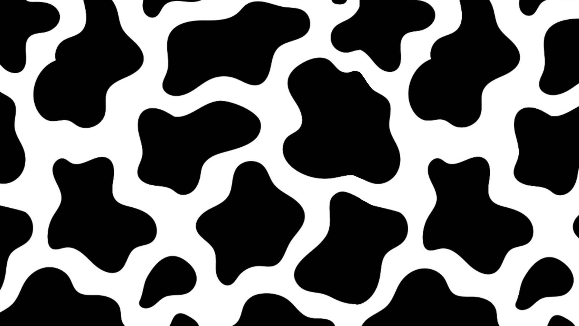 Black Cow Print Fabric Wallpaper and Home Decor  Spoonflower