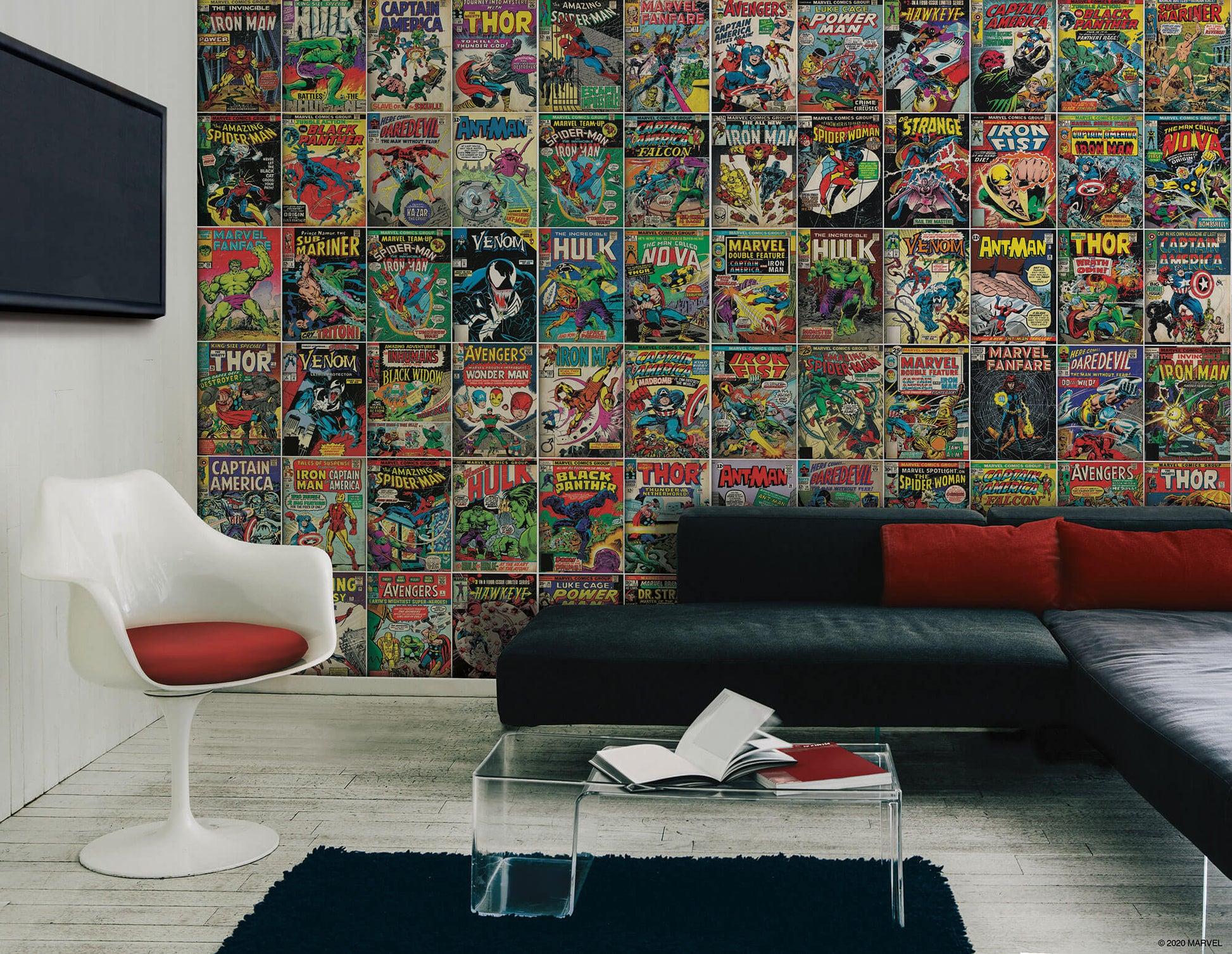 1946x1507 Marvel Comic Book Cover Peel & Stick Wall Mural