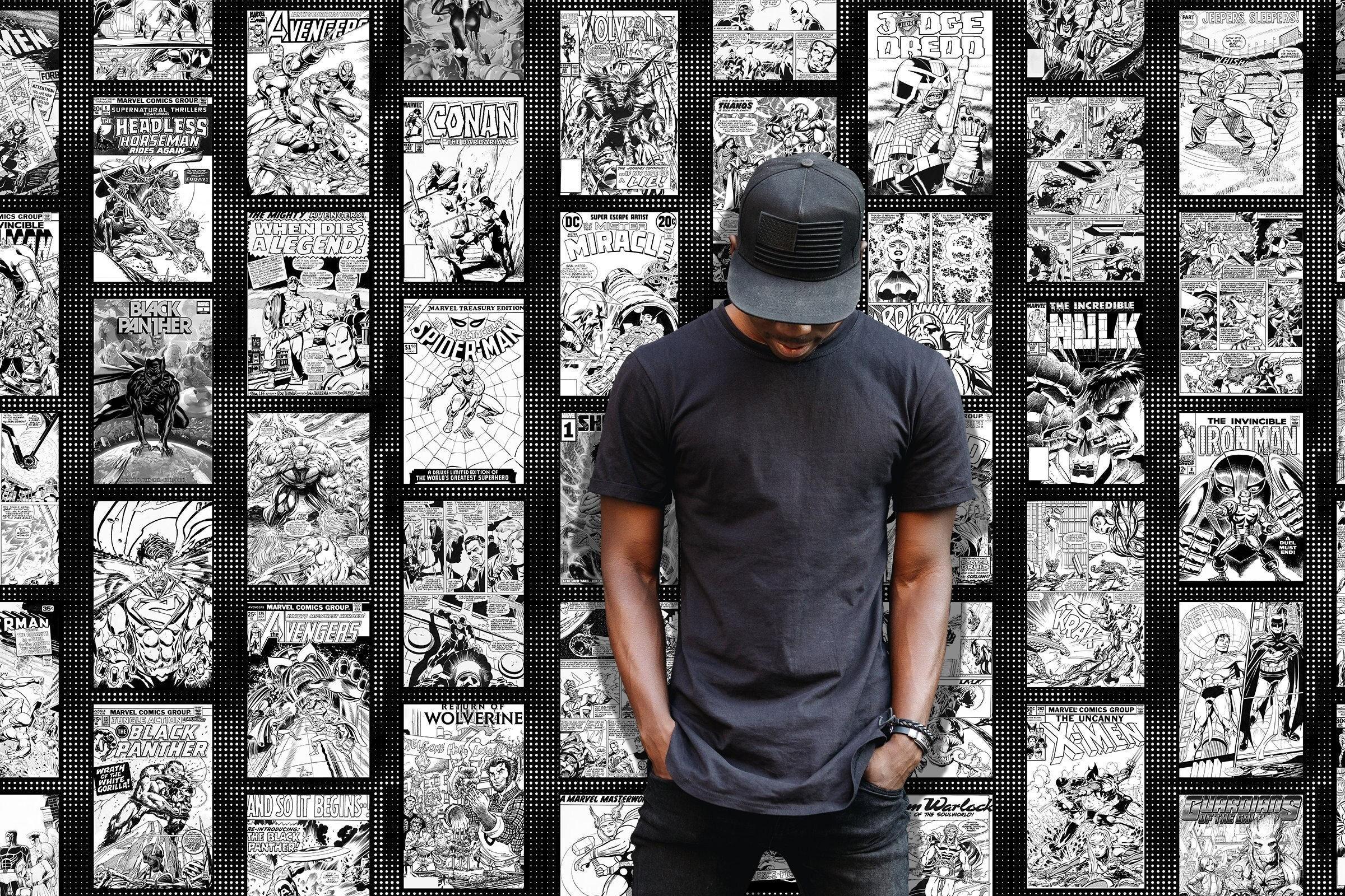 2400x1600 Comics Aesthetic Collage Wallpaper Vintage Comics Pages