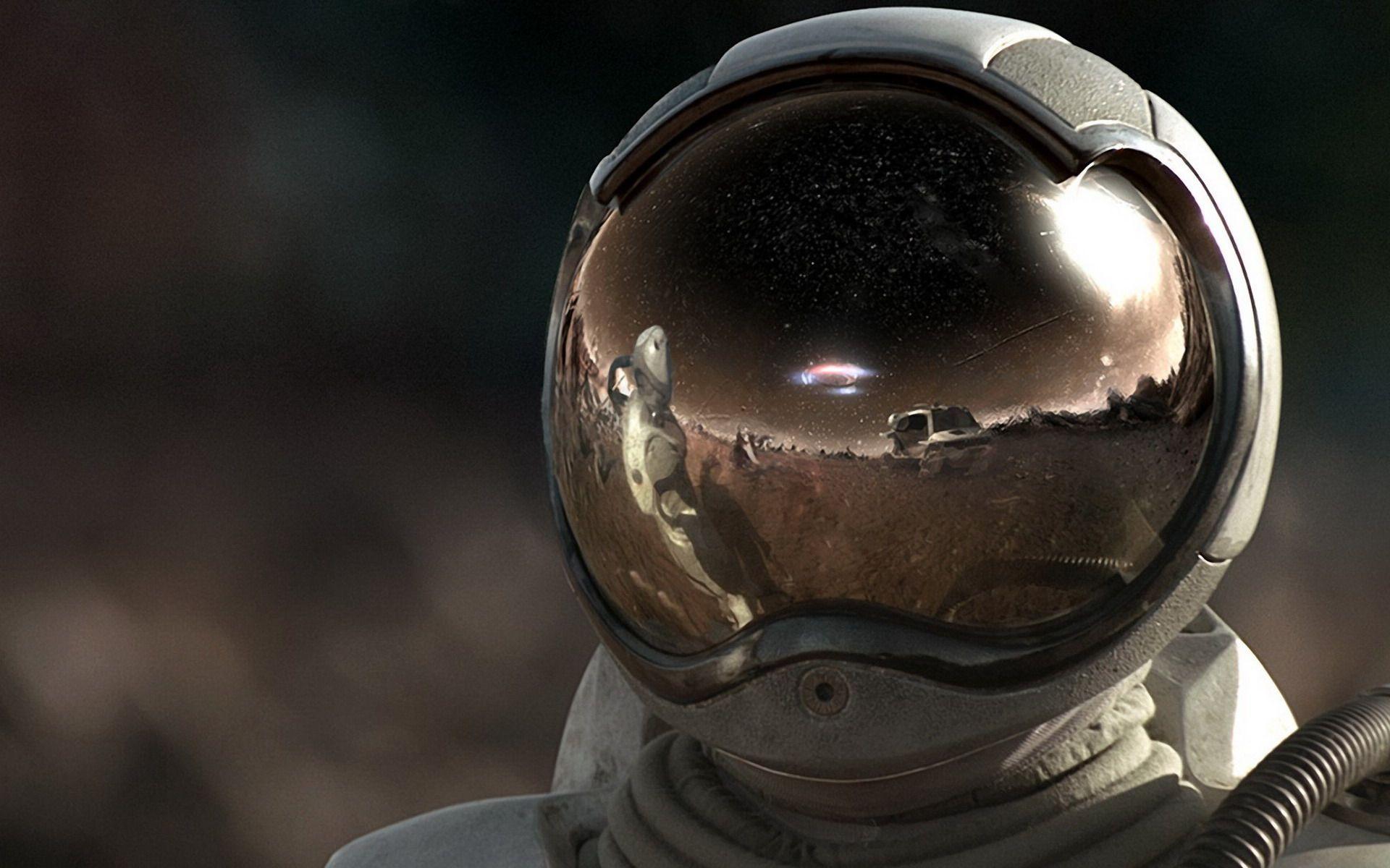 1920x1200 I like this as you can see the universe in the glass of the helmet and the helmet itself if what I want. Casco de astronauta, Imagenes de astronautas, Astronauta