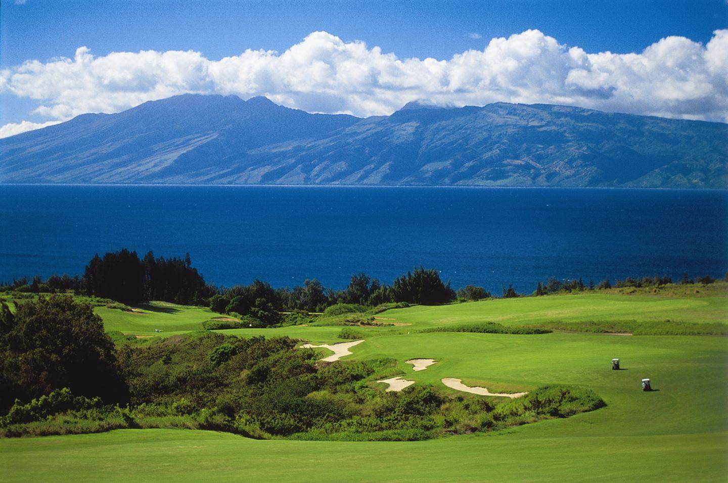 1440x956 Kapalua Resort Plantation Course in Lahaina, Hawaii, USA