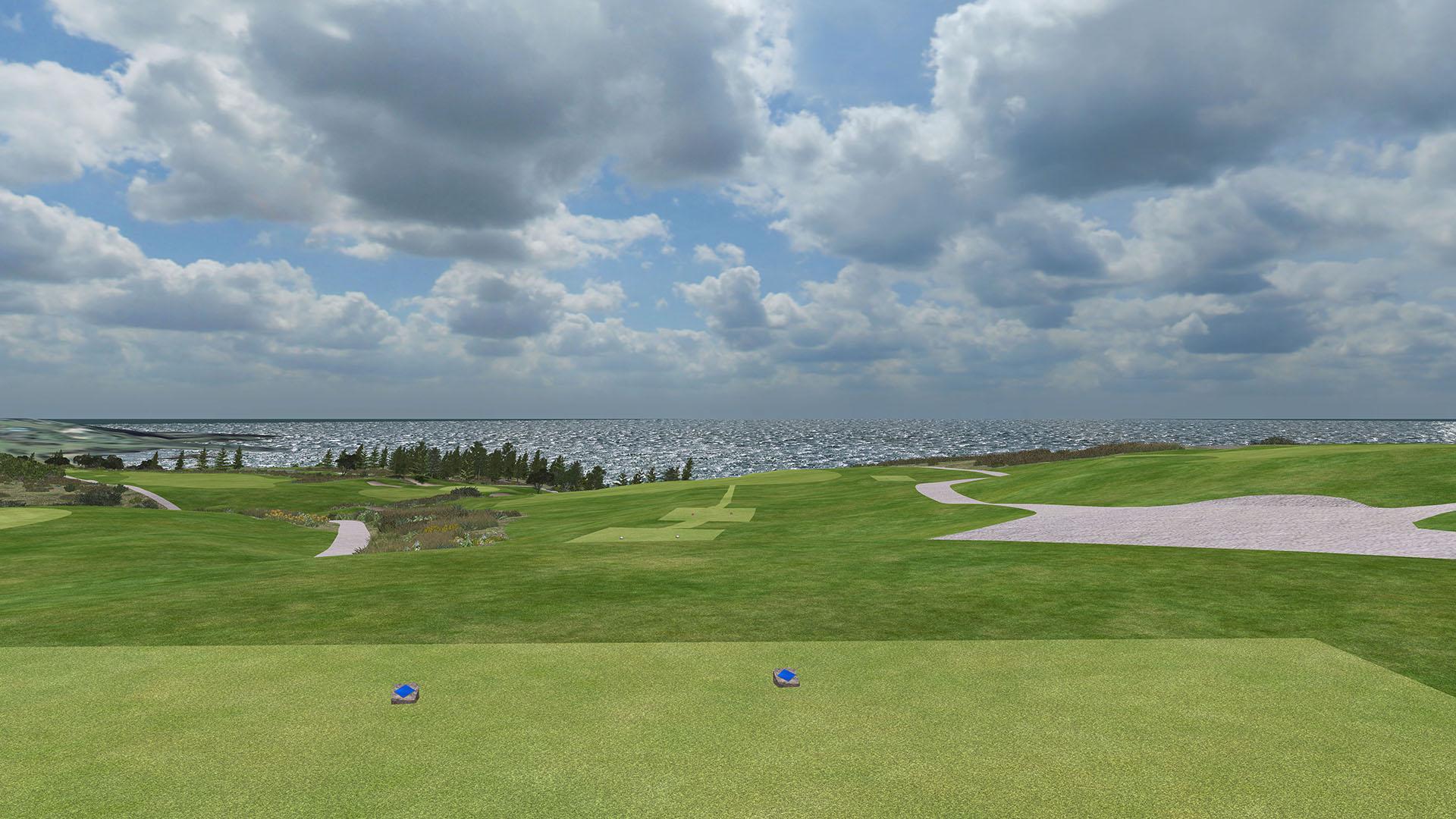 1920x1080 Kapalua Golf Club Course Simulator Course