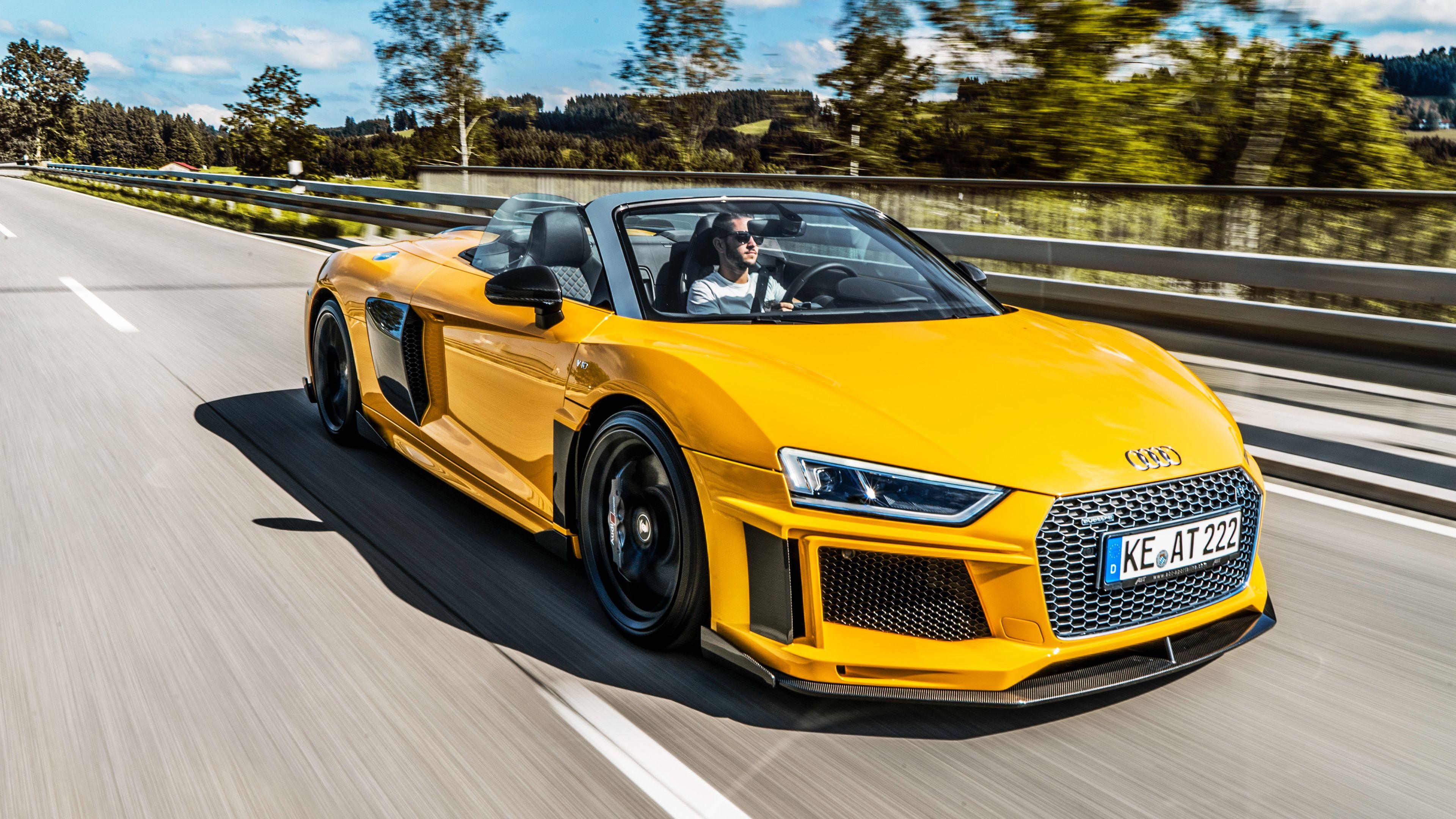 3840x2160 ABT Audi R8 Spyder 4K 4 Wallpaper. HD Car Wallpaper