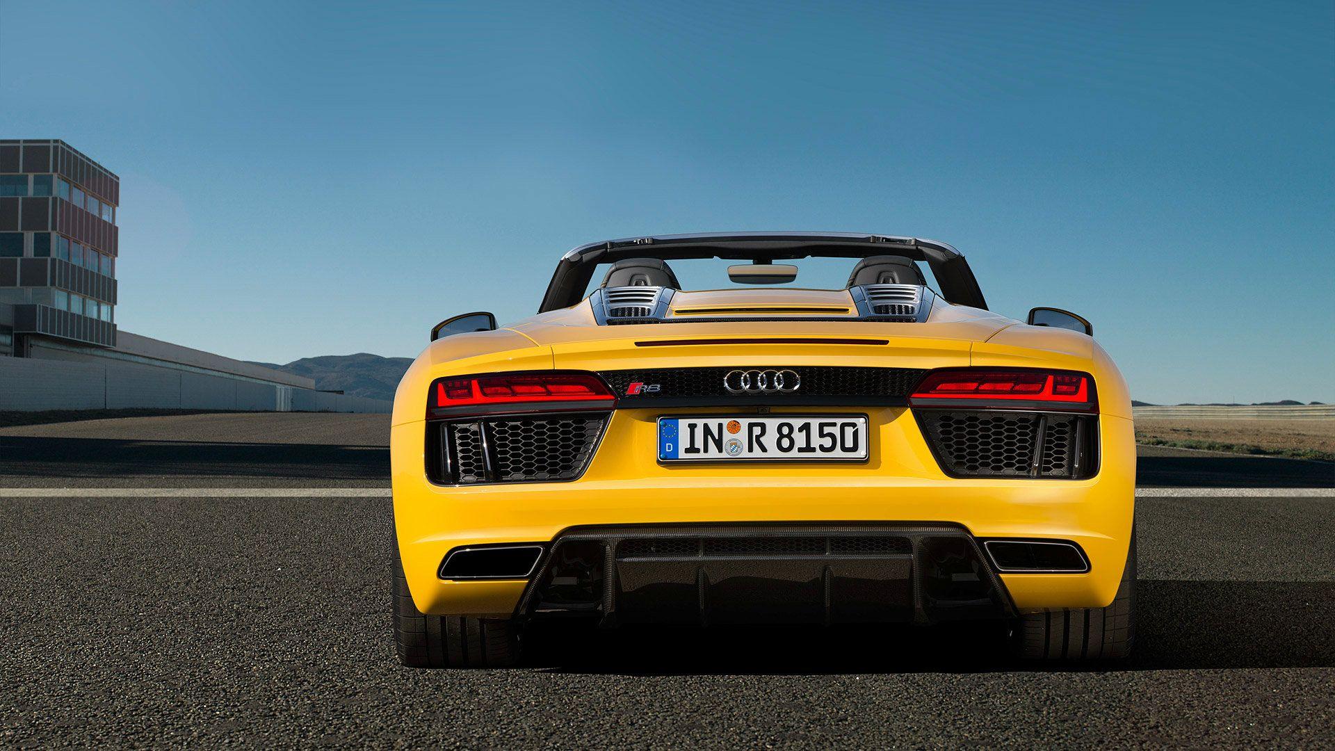 1920x1080 Audi R8 Spyder V10 1080p Wallpaper