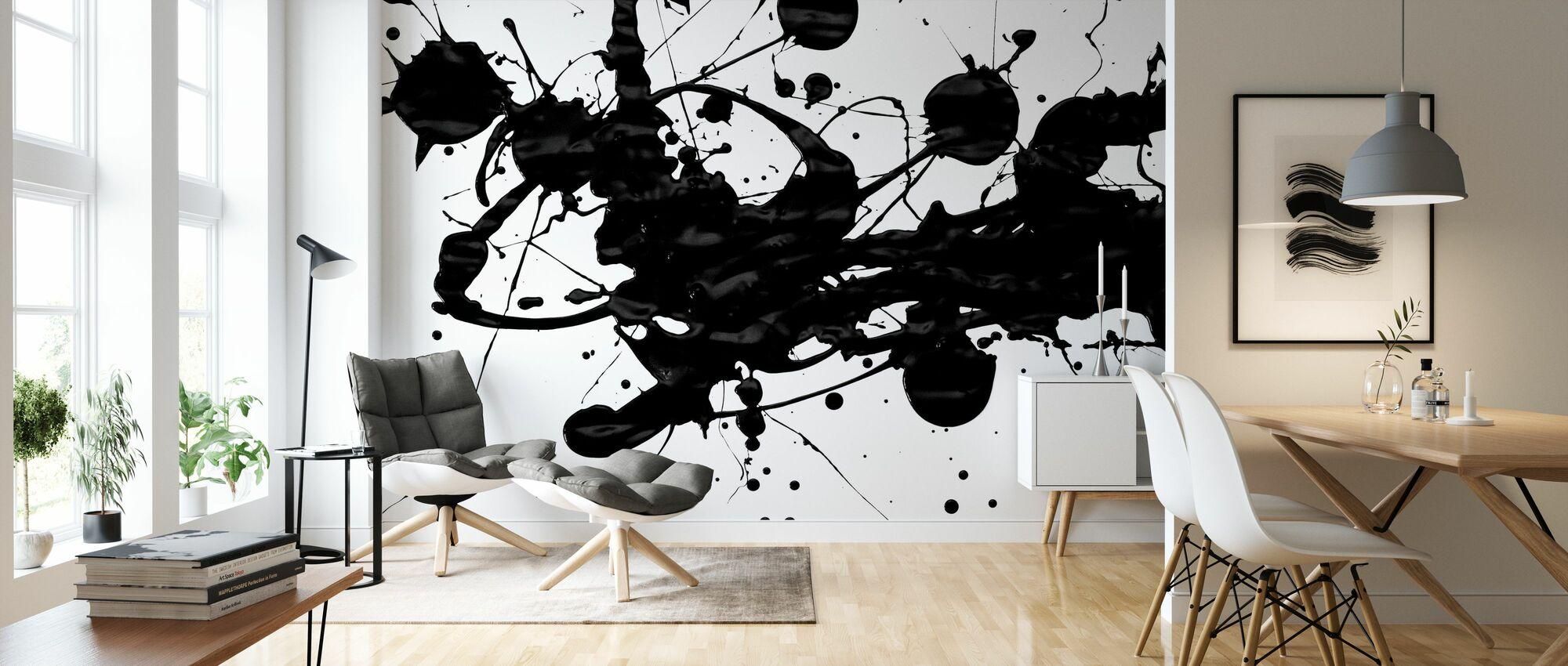 2000x850 Black Paint Splatter