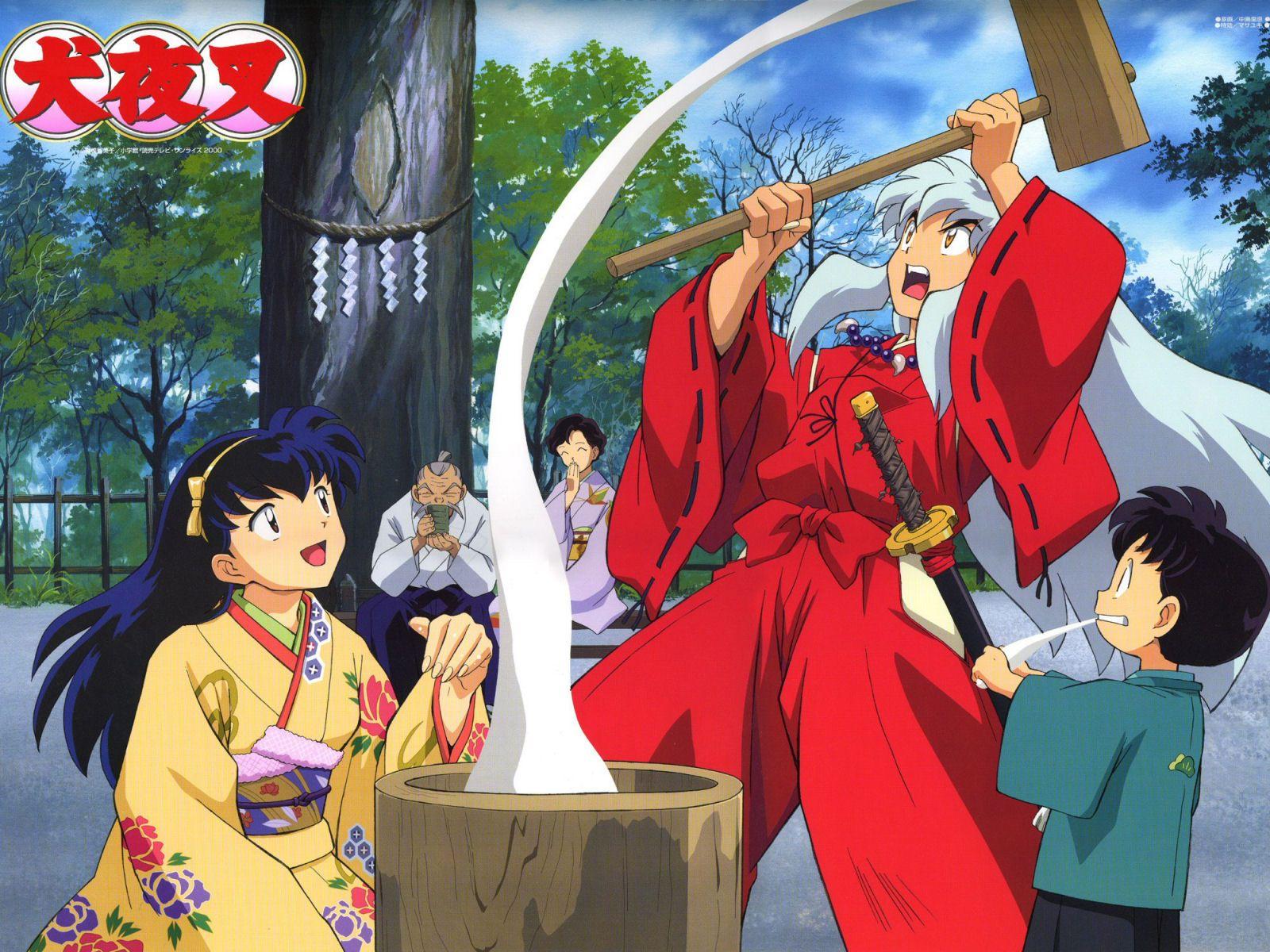 1600x1200 Free Inuyasha Background Download