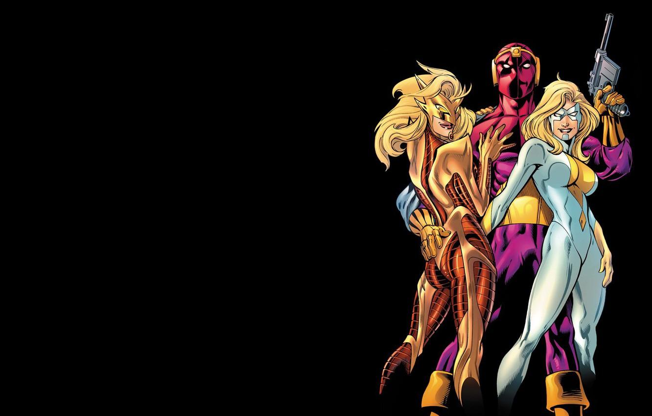 1332x850 Wallpaper comic, Marvel Comics, Thunderbolts, Moonstone, Baron Zemo, Helmut Zero image for desktop, section фантастика
