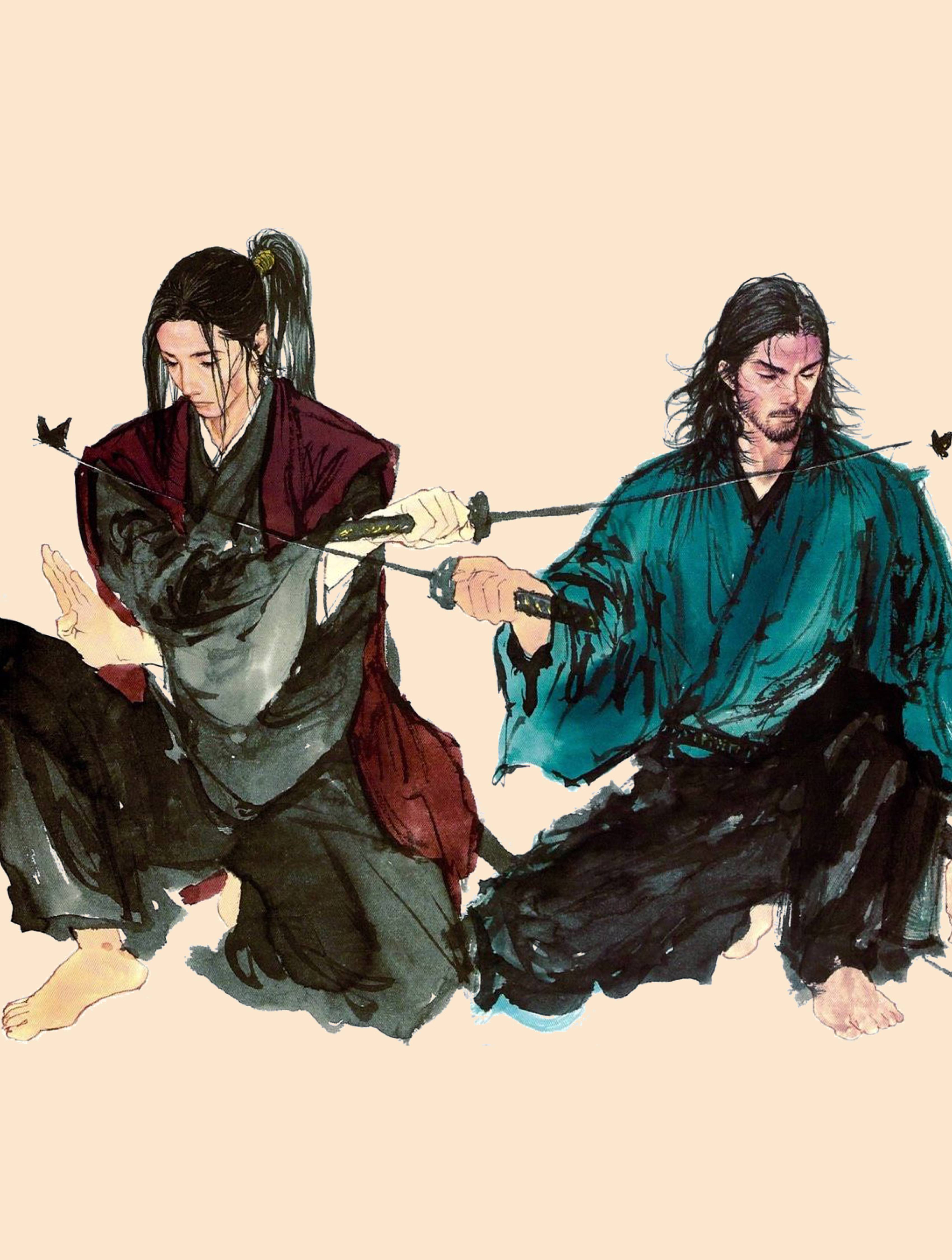3400x4500 Samurai Miyamoto Musashi Sasaki Kojirou 3400x4500 Resolution Wallpaper, HD Anime 4K Wallpaper, Image, Photo and Background