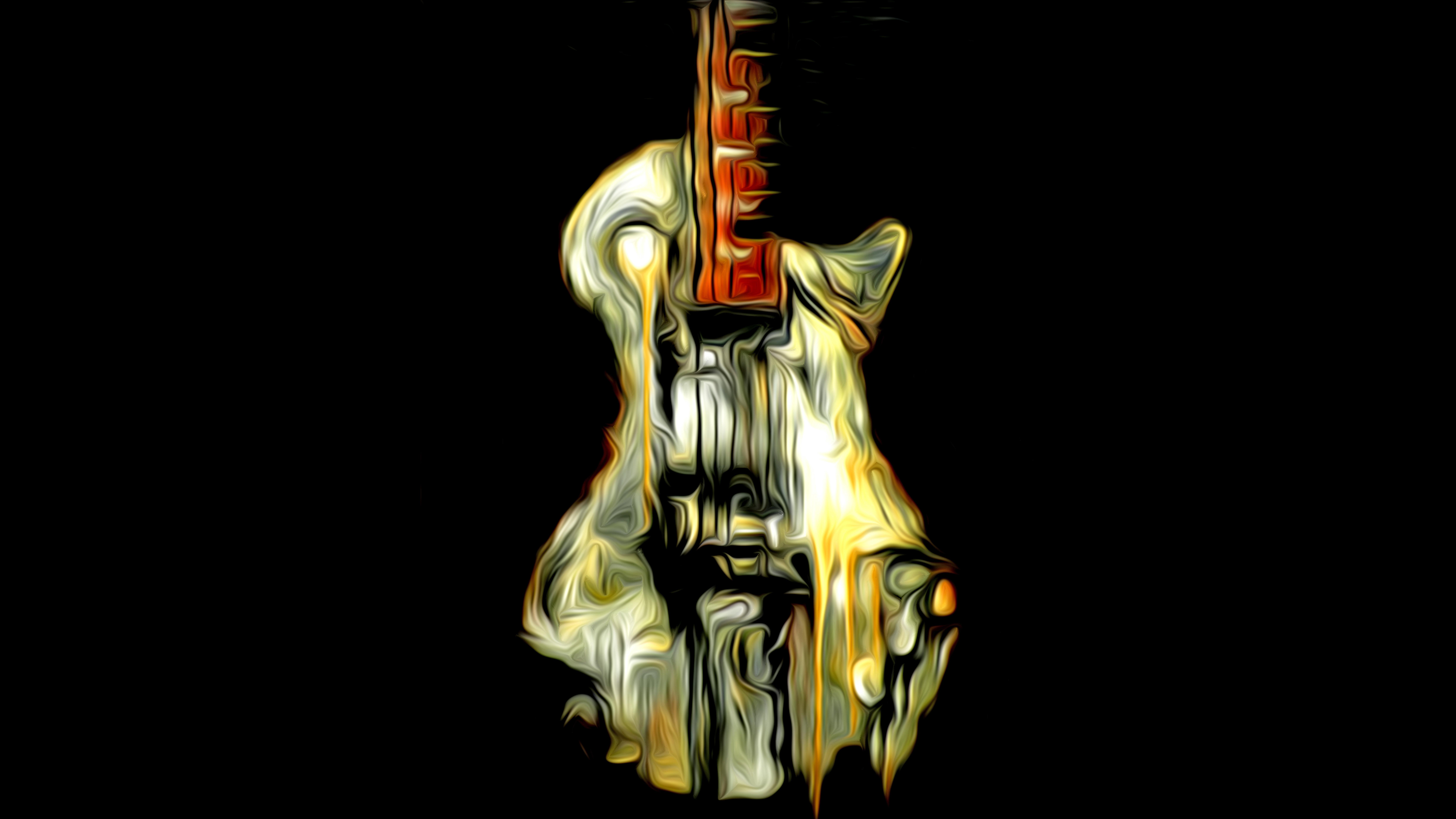 9900x5569 Guitar 8k Ultra HD Wallpaper