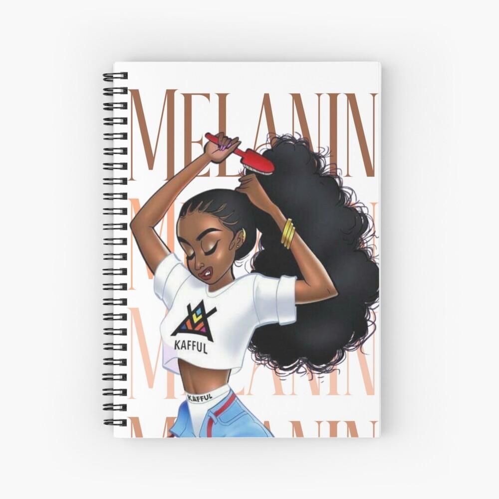1000x1000 Melanin Poppin, Black Girl Magic, Black Queen, Melanin Queen, PNG Art Print