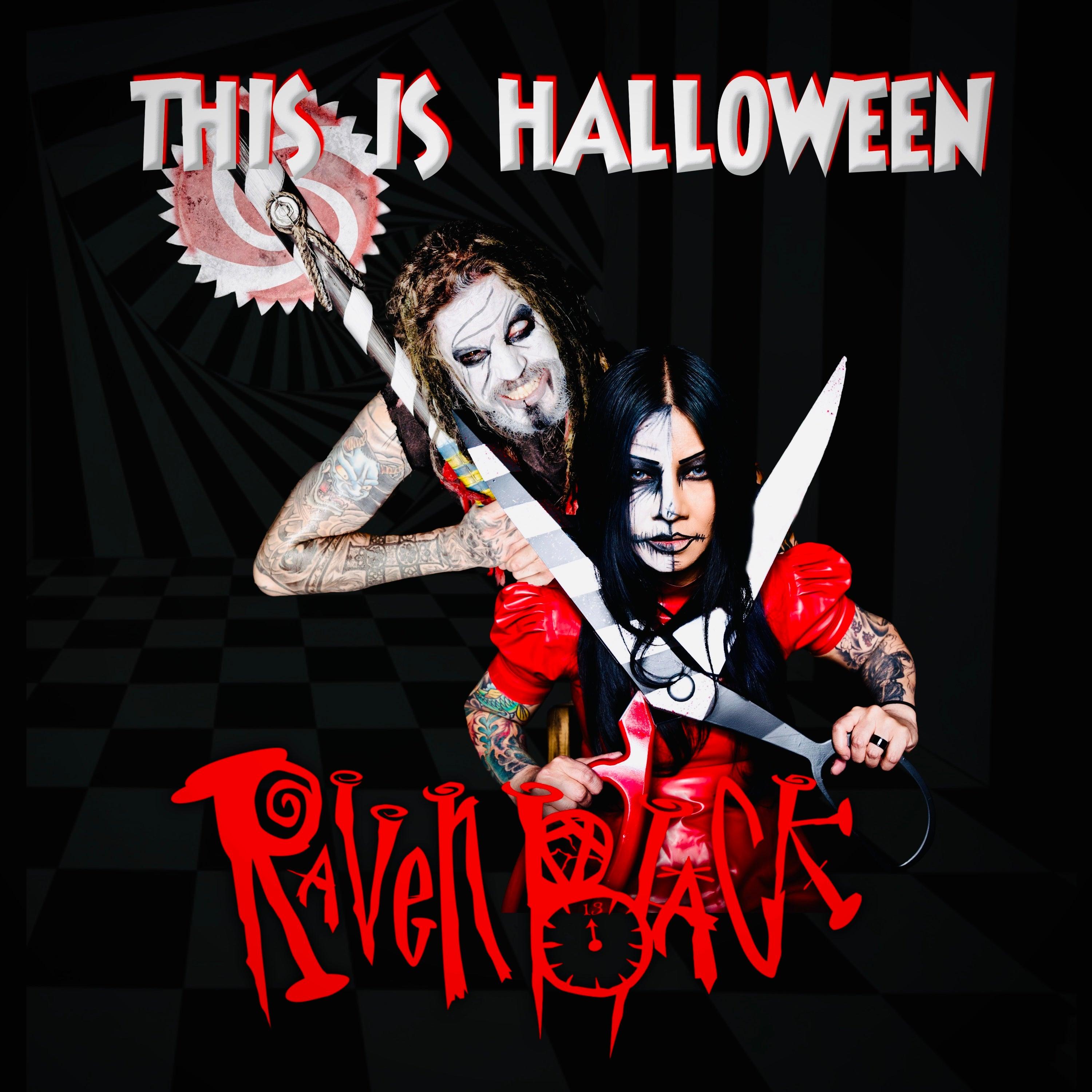 3000x3000 Raven Black Is Halloween Edition CD Single