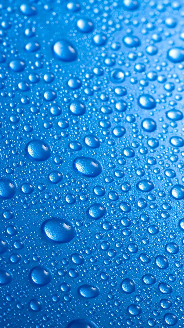 736x1308 Pure Abstract Blue Dew Water Drop Background iPhone 6 Wallpaper Download. iPhone Wallpaper, iPad. Flower phone wallpaper, Cellphone wallpaper, iPhone background