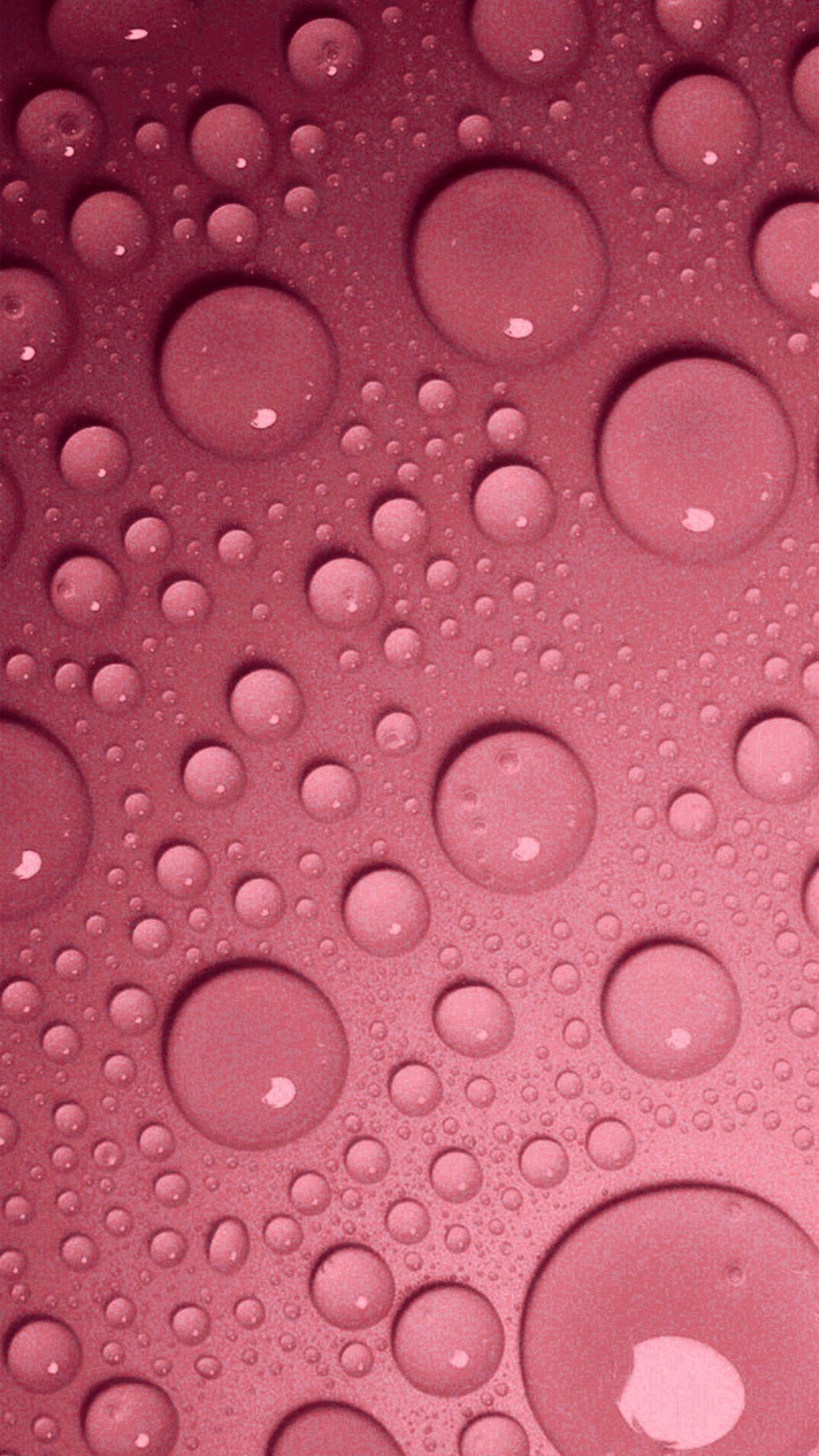 1440x2560 Water Drops Red Background 4K Ultra HD Mobile Wallpaper. Wallpaper, Cute wallpaper background, Red background