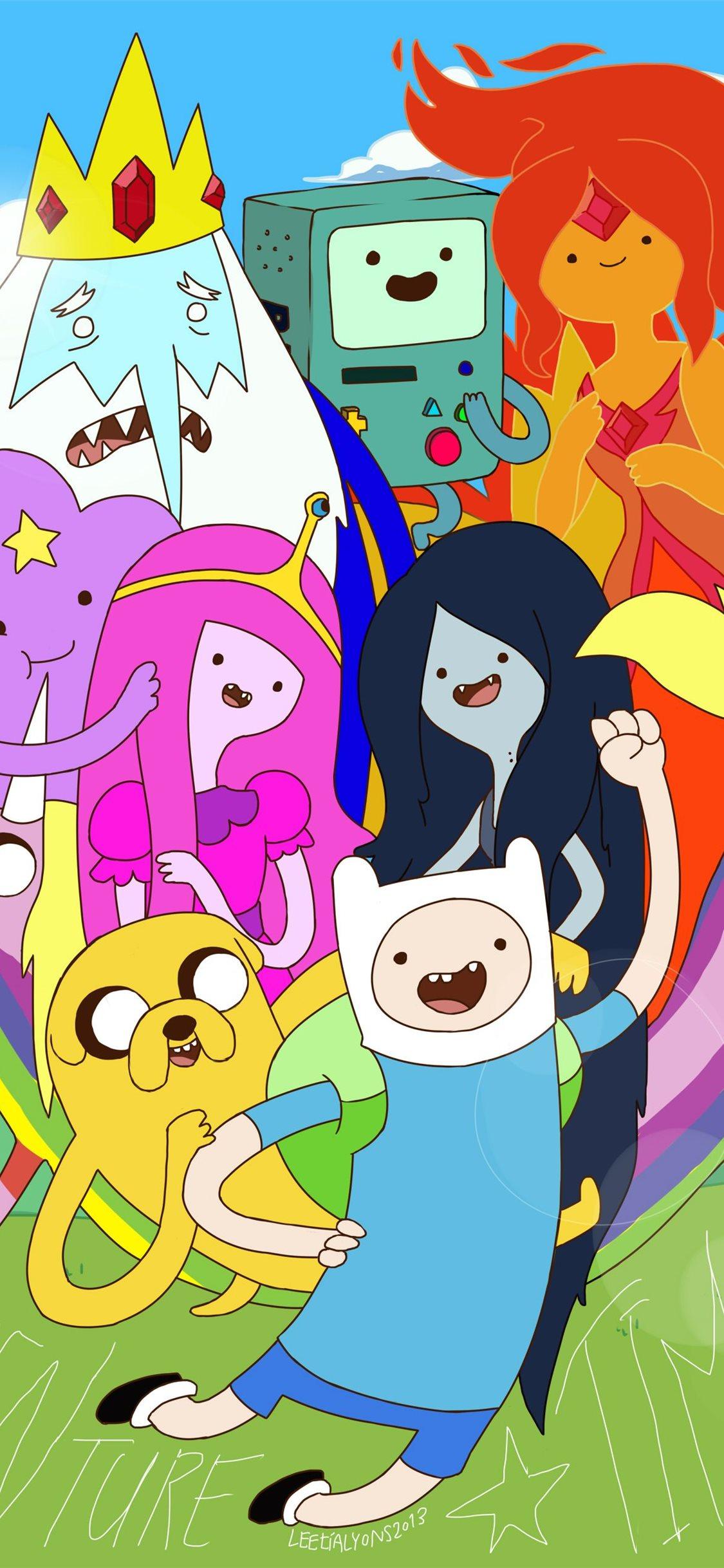 1125x2436 Adventure Time With Finn and Jake Fan Art Adventur. iPhone Wallpaper Free Download