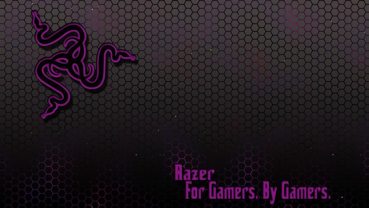 1191x670 Razer Wallpaper Purple
