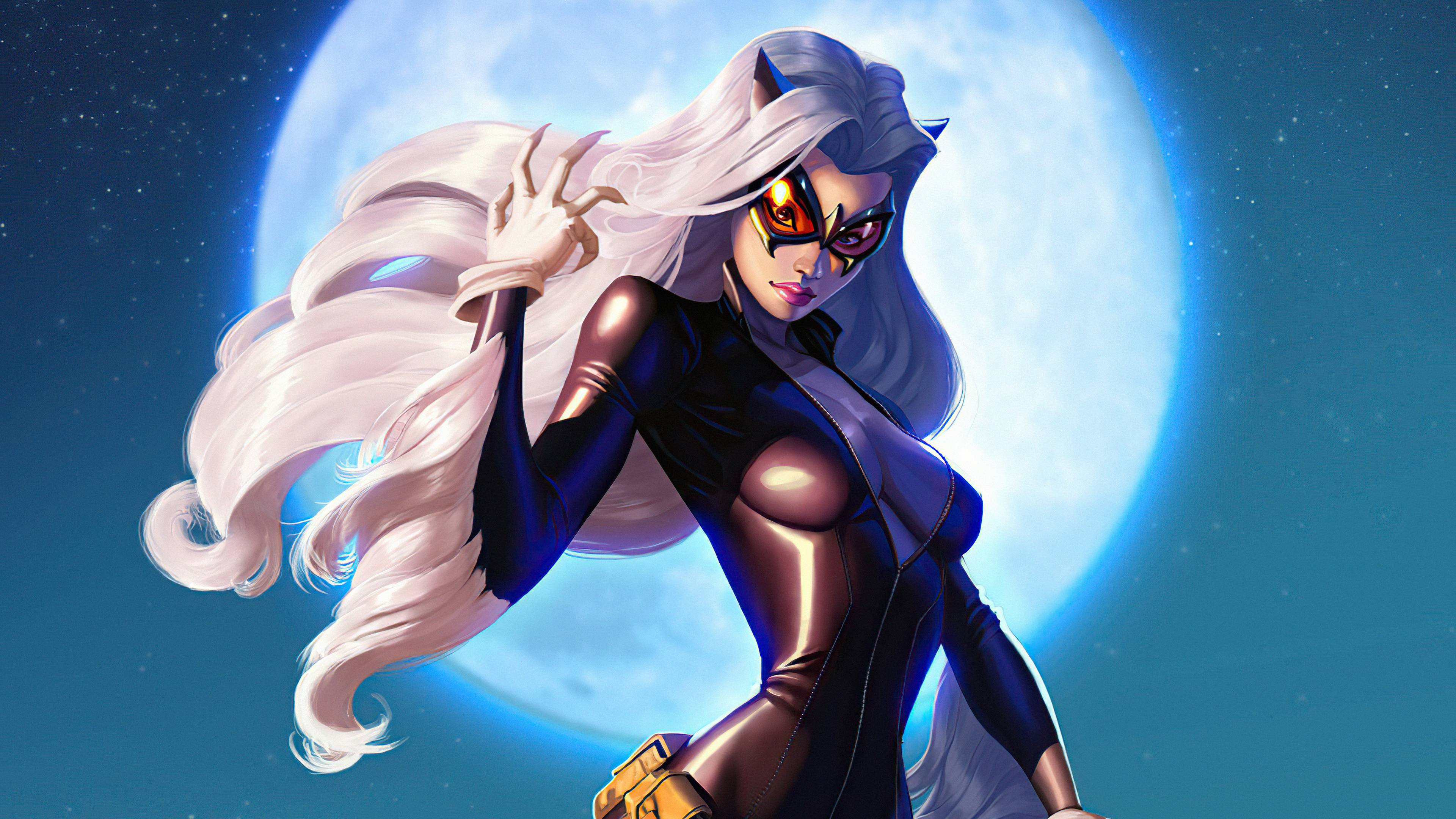 3840x2160 Black Cat Felicia Hardy Dc Comics, HD Superheroes, 4k Wallpaper, Image, Background, Photo and Picture