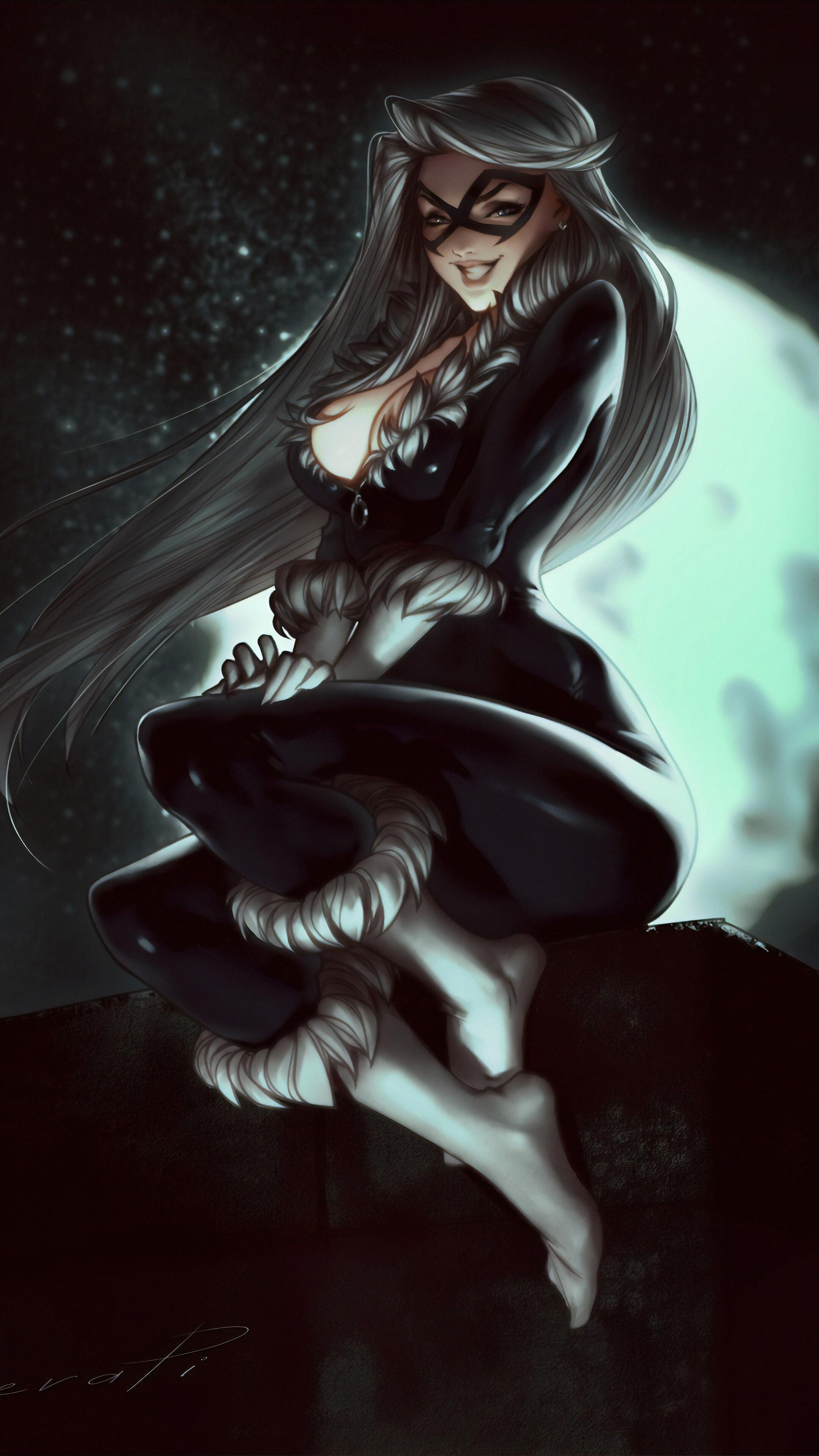 2160x3840 Black Cat, Felicia Hardy, 4k Gallery HD Wallpaper