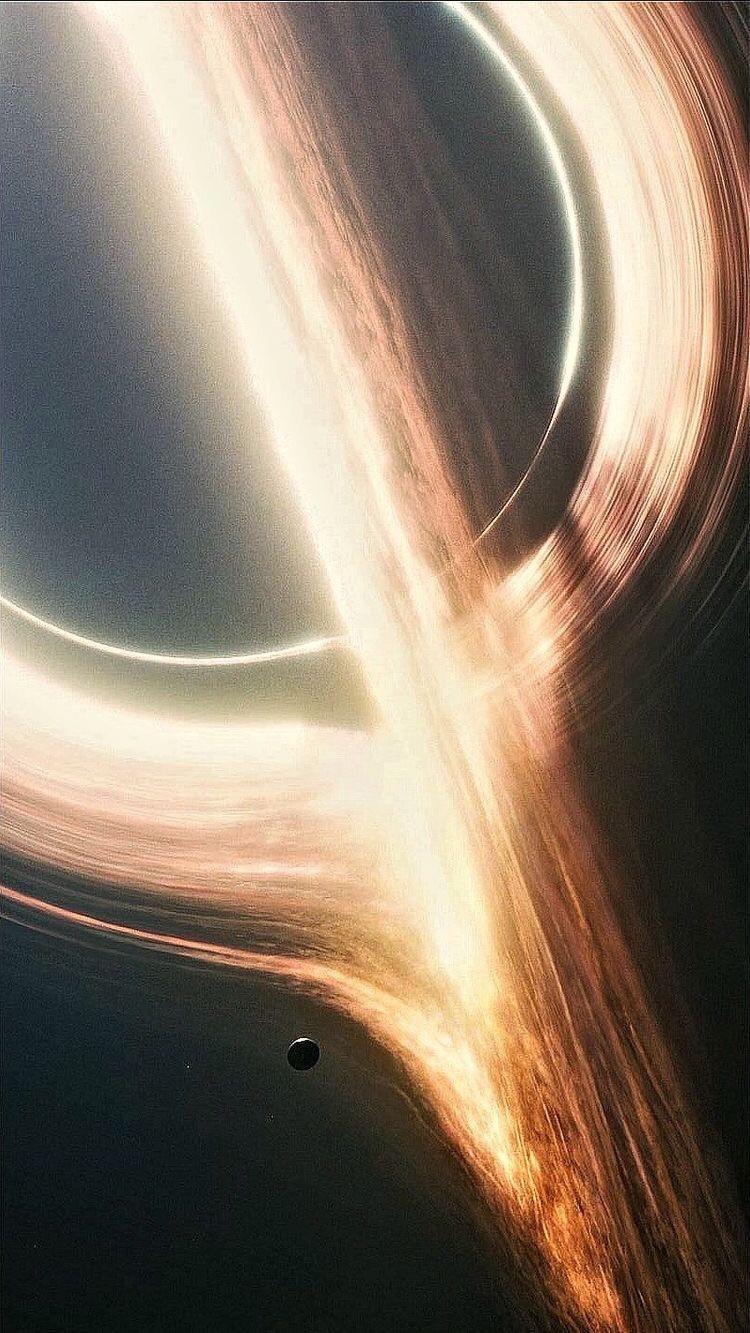 750x1333 Astrophotography Black Hole. Interstellar 2014
