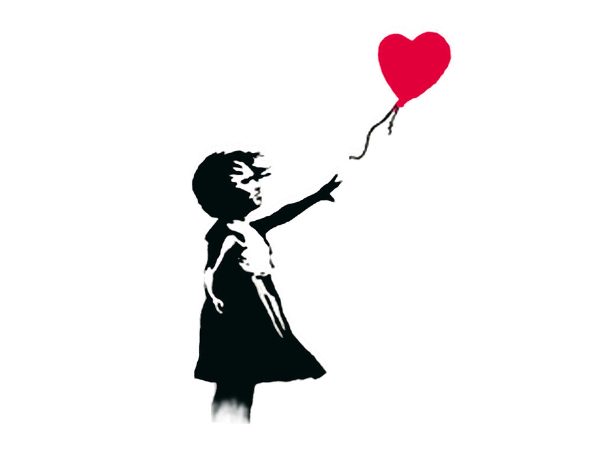2048x1536 Banksy Girl Wallpaper