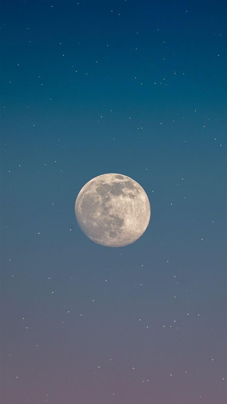 750x1334 full moon in the sky iPhone 8 Wallpaper Free Download