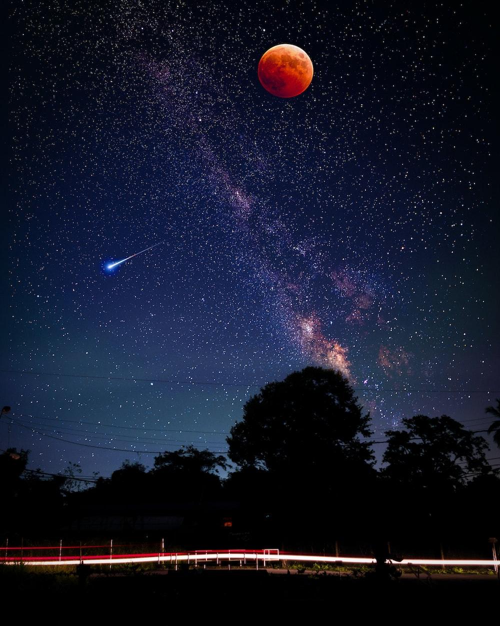 1000x1250 Night Sky Moon Picture. Download Free Image