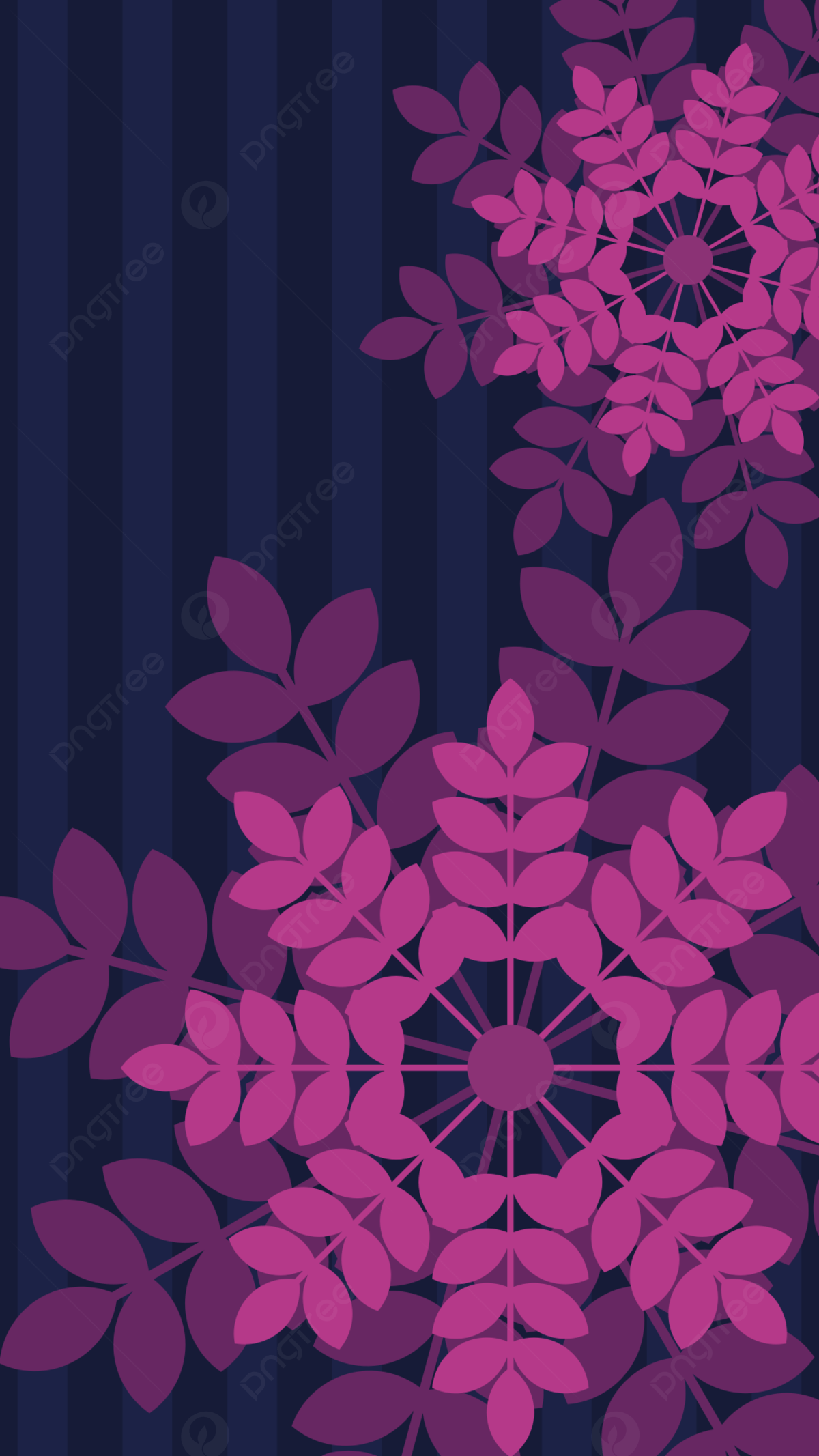 1200x2133 Purple Leaves Mobile Phone Wallpaper Background Beautiful Illustration, Purple, Leaves, Wallpaper Background Image for Free Download