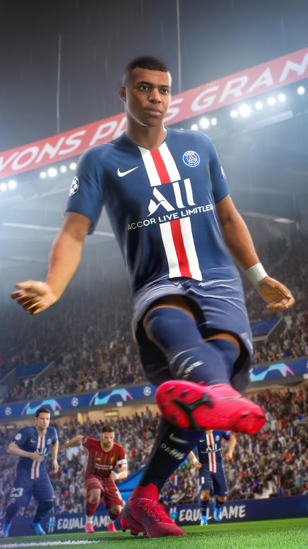 1080x1920 Fifa Football, Video Game, Kylian Mbappe 4k Gallery HD Wallpaper