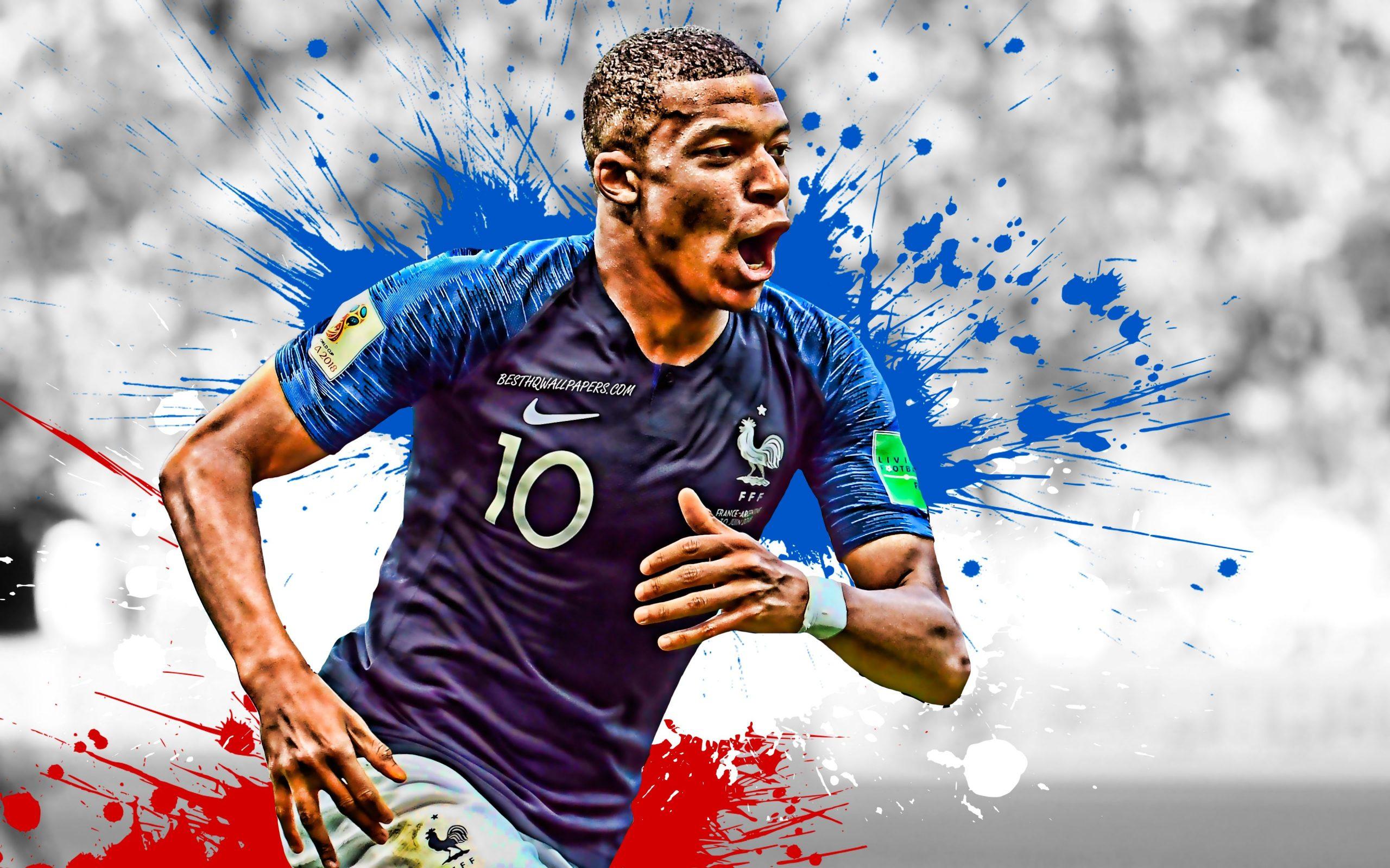 2560x1600 Kylian Mbappe France Wallpaper HD