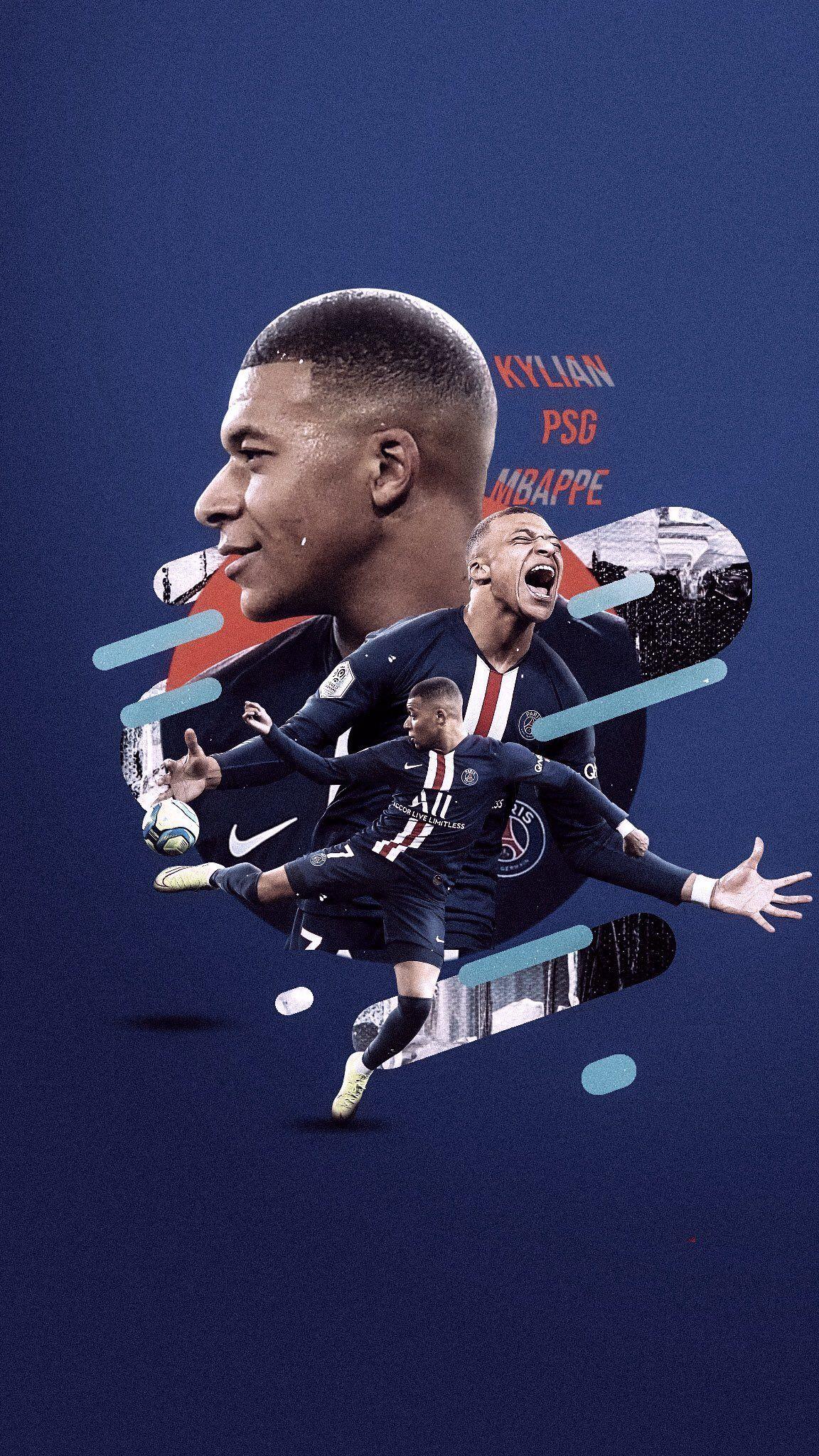 1152x2048 Mbappe Wallpaper