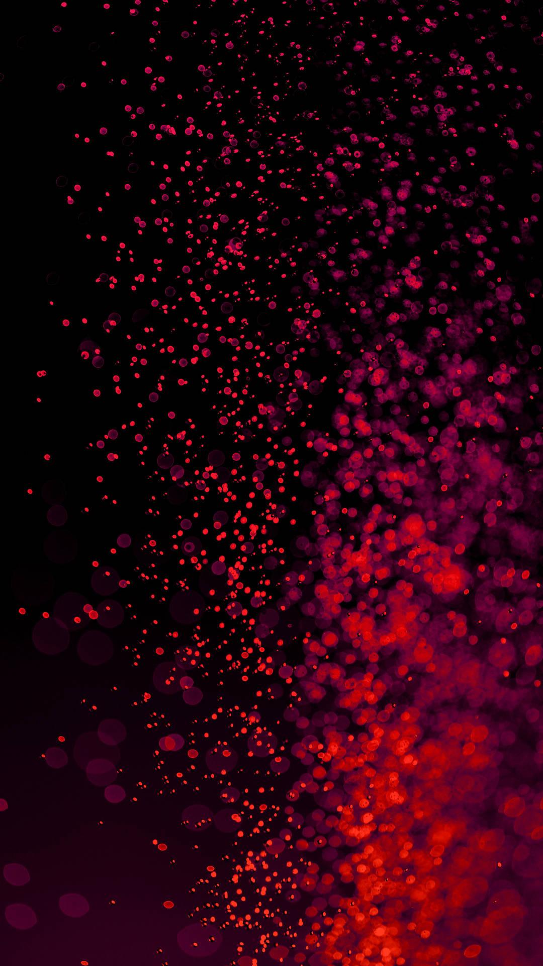 1080x1920 Download Vibrant Red Dots on 8K Phone Wallpaper