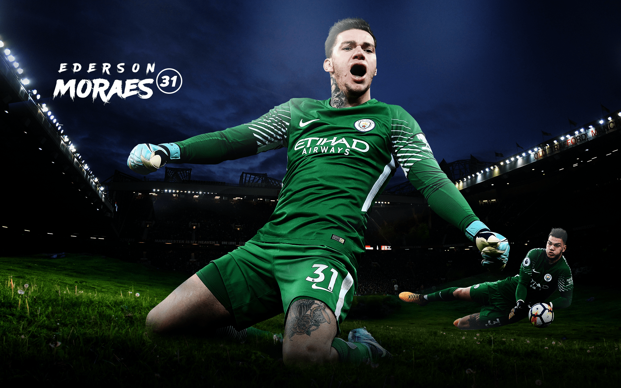 2000x1250 Ederson Moraes HD Wallpaper und Hintergründe