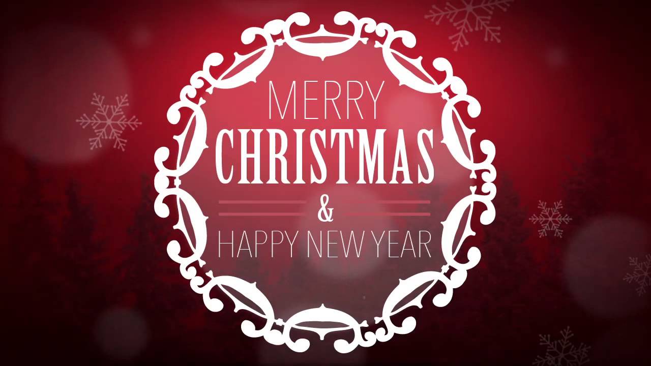 1280x720 Christmas Announcement Wallpaper
