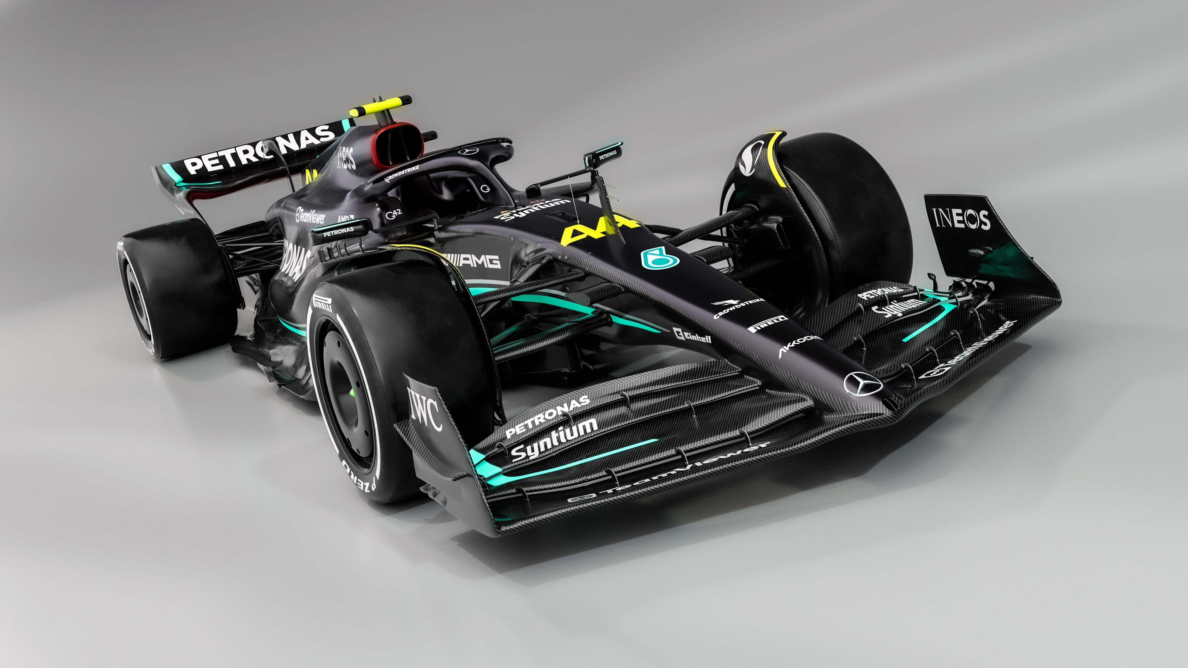 3938x2215 Mercedes W14 F1 car launch photo
