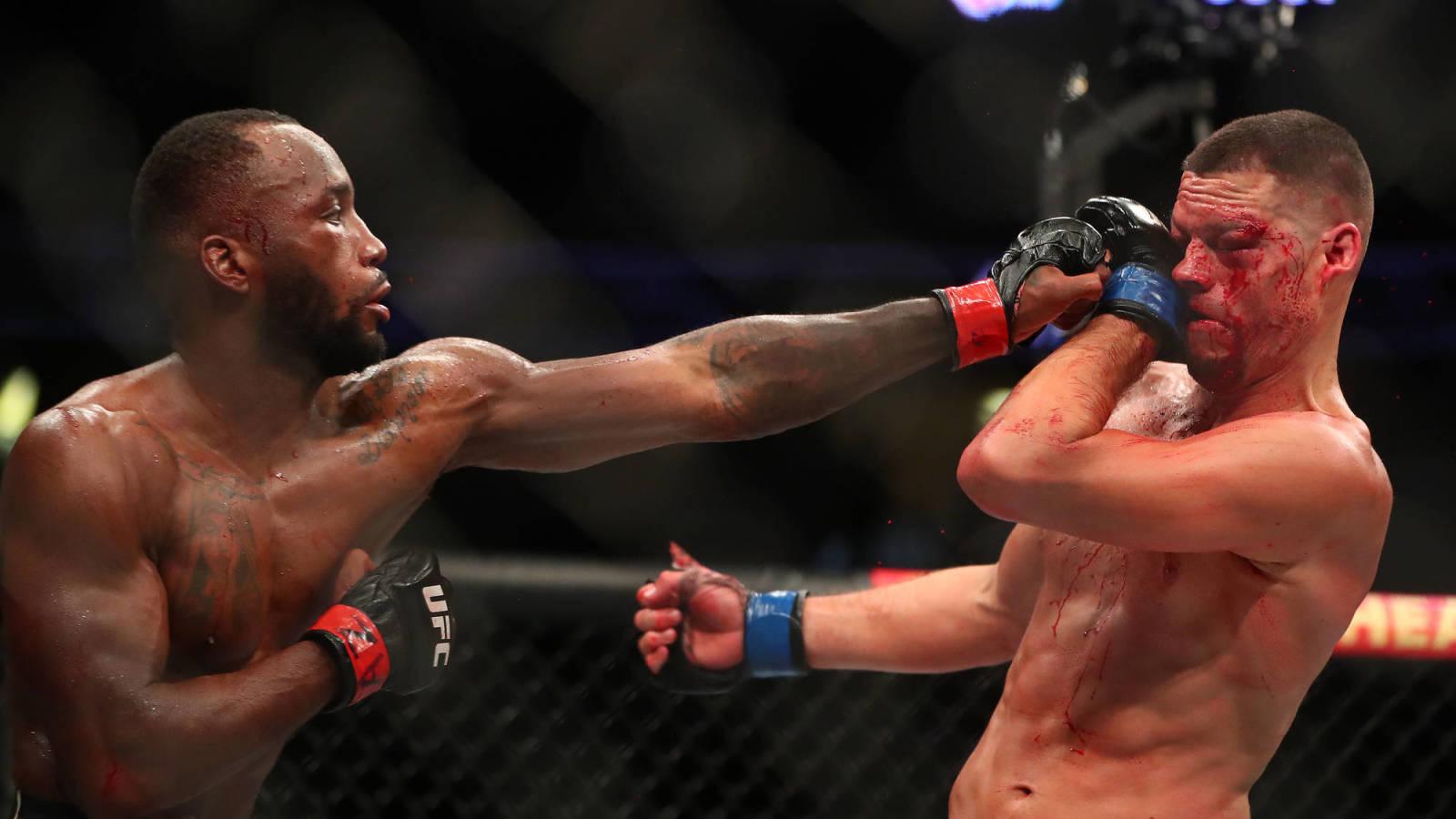 1600x900 Leon Edwards reacts to Nate Diaz refusing to touch gloves