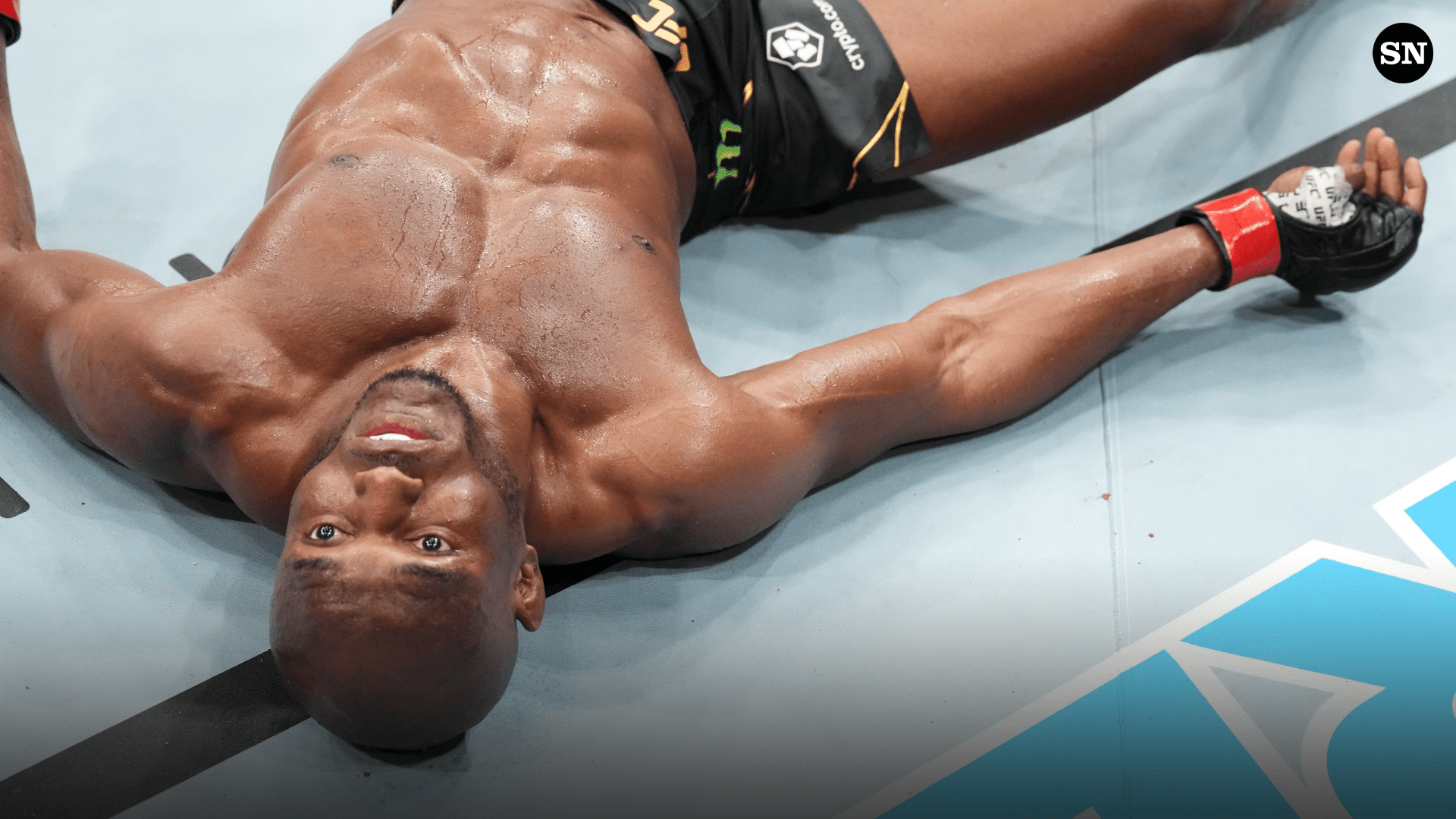 1920x1080 Stunning Kamara Usman knockout loss at UFC 278 by perfect Leon Edwards kick captured the cruel beauty of MMA
