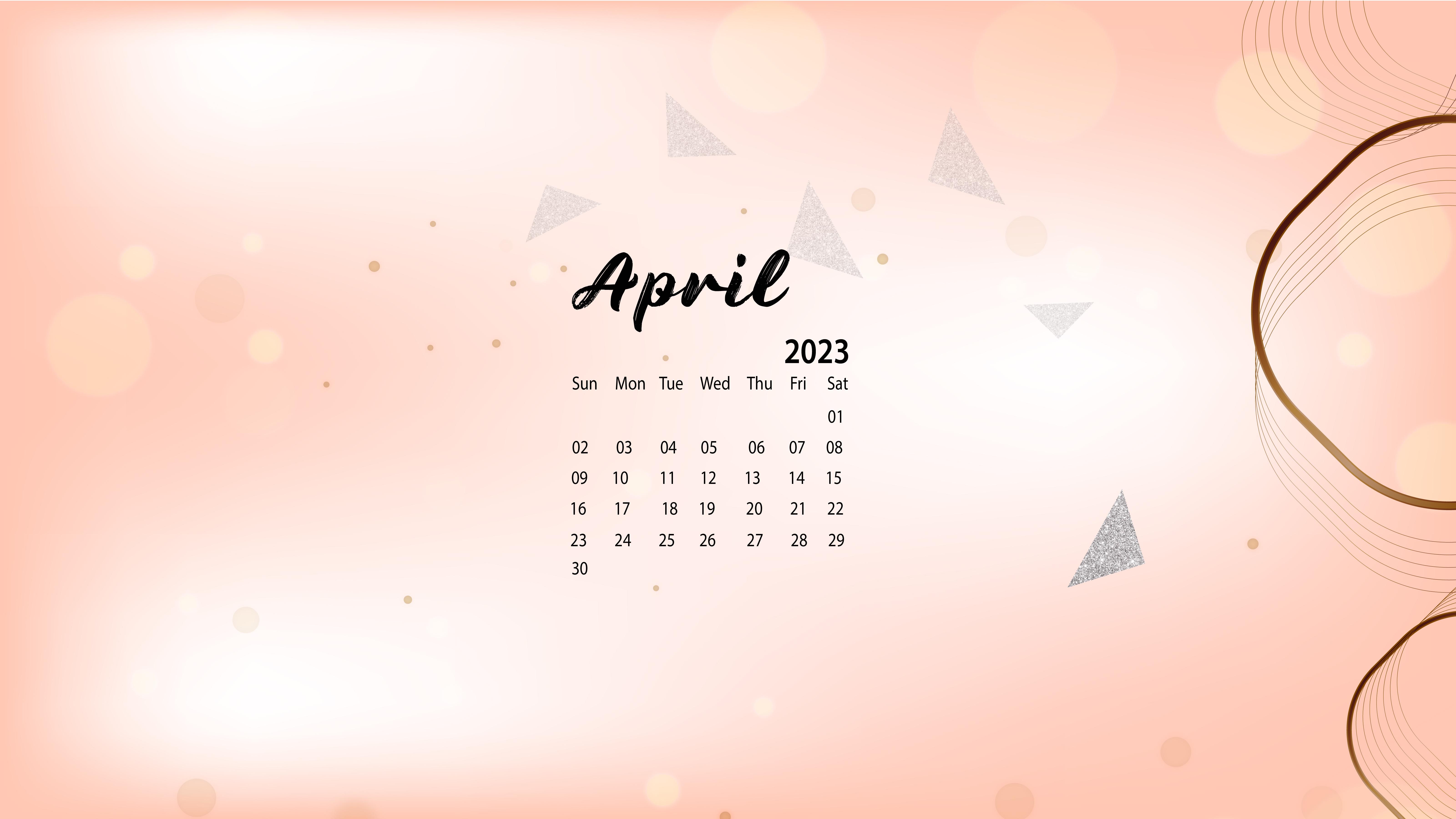 April 2023 Calendar Wallpapers Top Free April 2023 Calendar Backgrounds Wallpaperaccess 