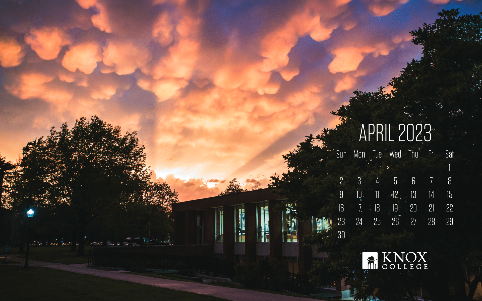 1920x1200 Knox Calendar